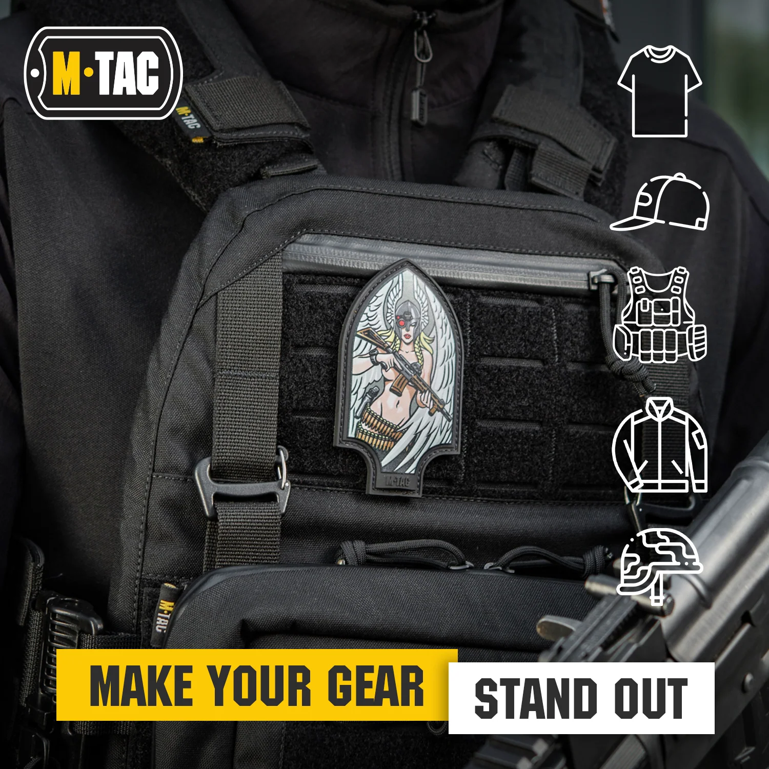 M-Tac Morale Patch Valkyrie PVC - Image 4
