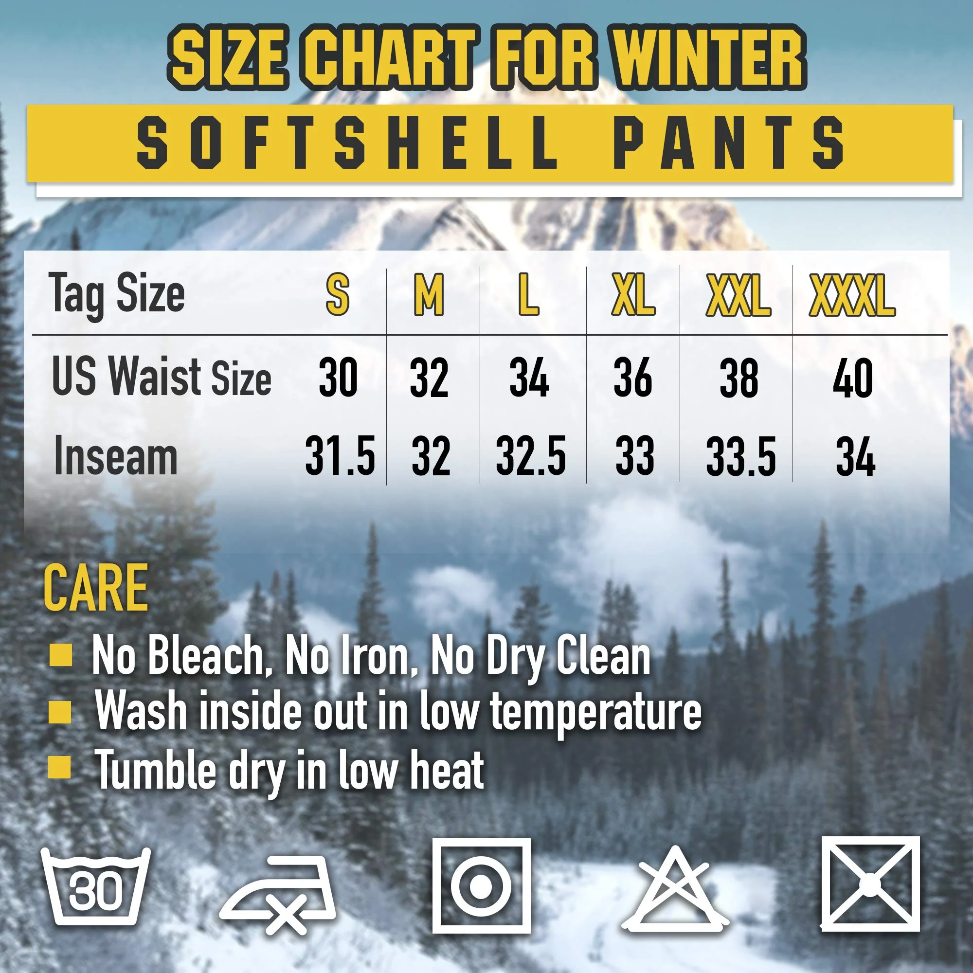 M-Tac Pants Soft Shell Winter - Image 12