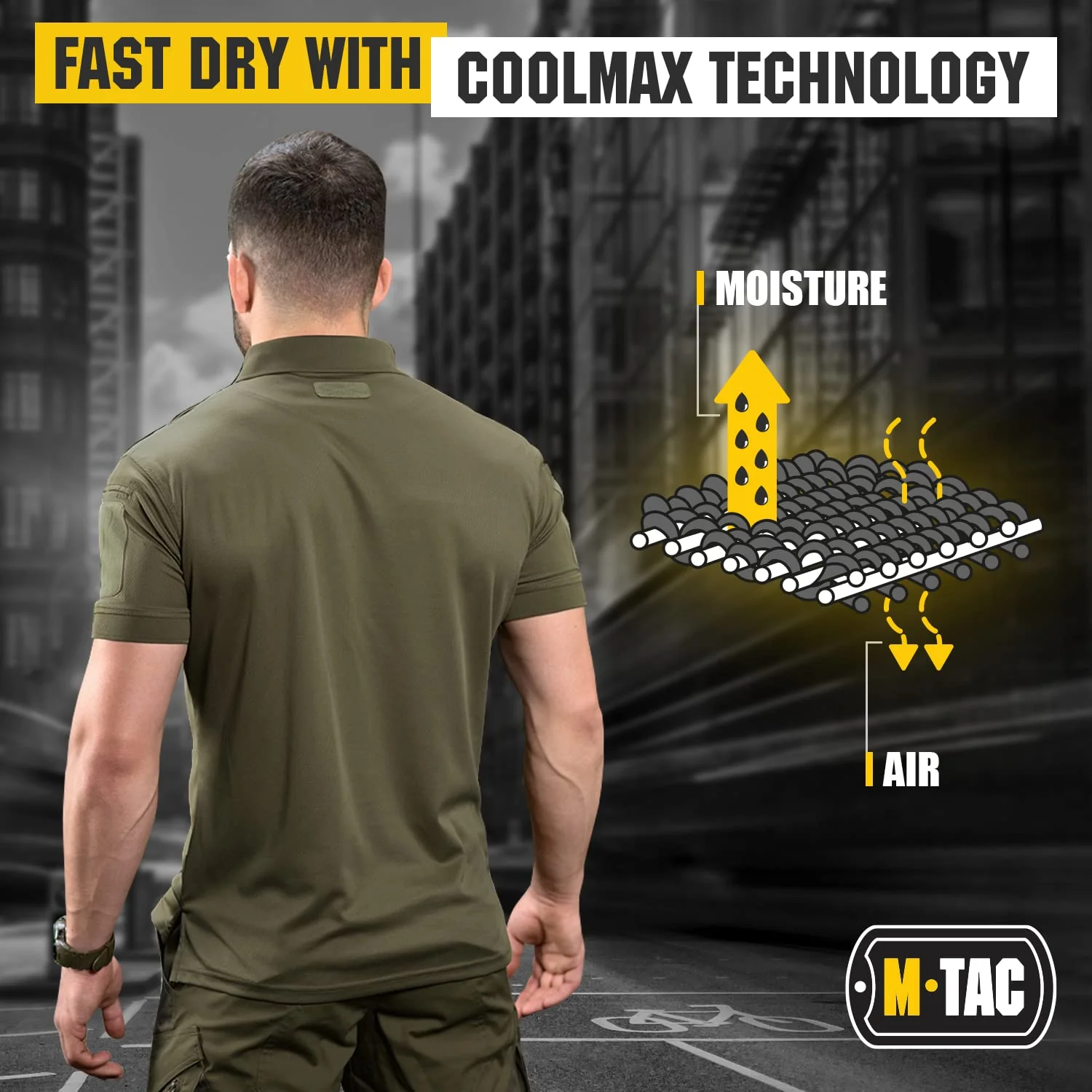 M-Tac Polo Elite Tactical Coolmax - Image 15