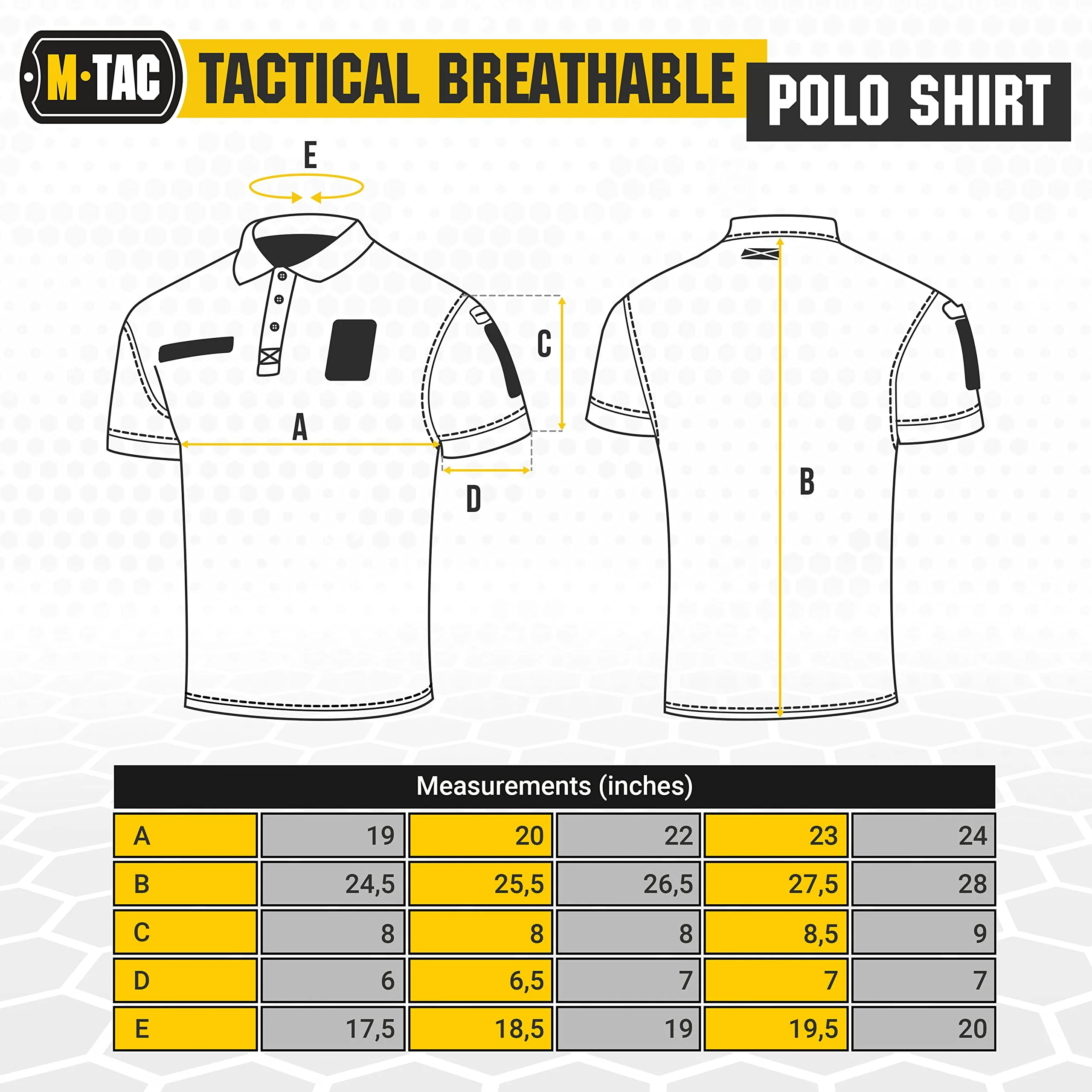 M-Tac Polo Elite Tactical Coolmax - Image 18