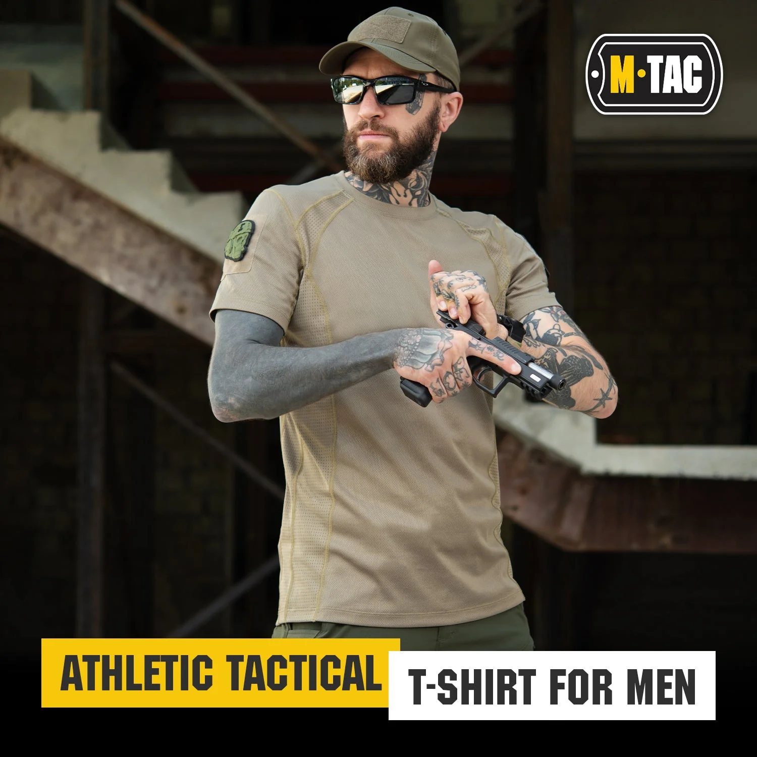 M-Tac T-Shirt Athletic Tactical Gen II with Loop Panels - Image 35