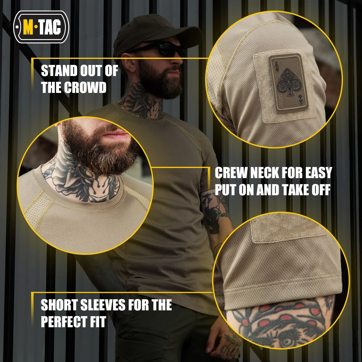 M-Tac T-Shirt Athletic Tactical Gen II with Loop Panels - Image 38