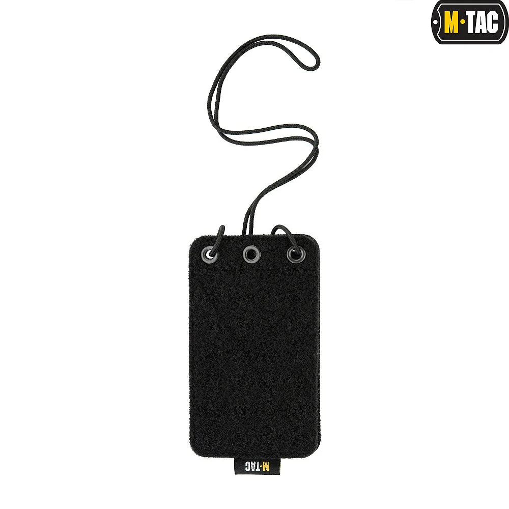 M-Tac Tactical Badge Holder Hanging ID Card Case Hook Surface Draw Cord - Image 3