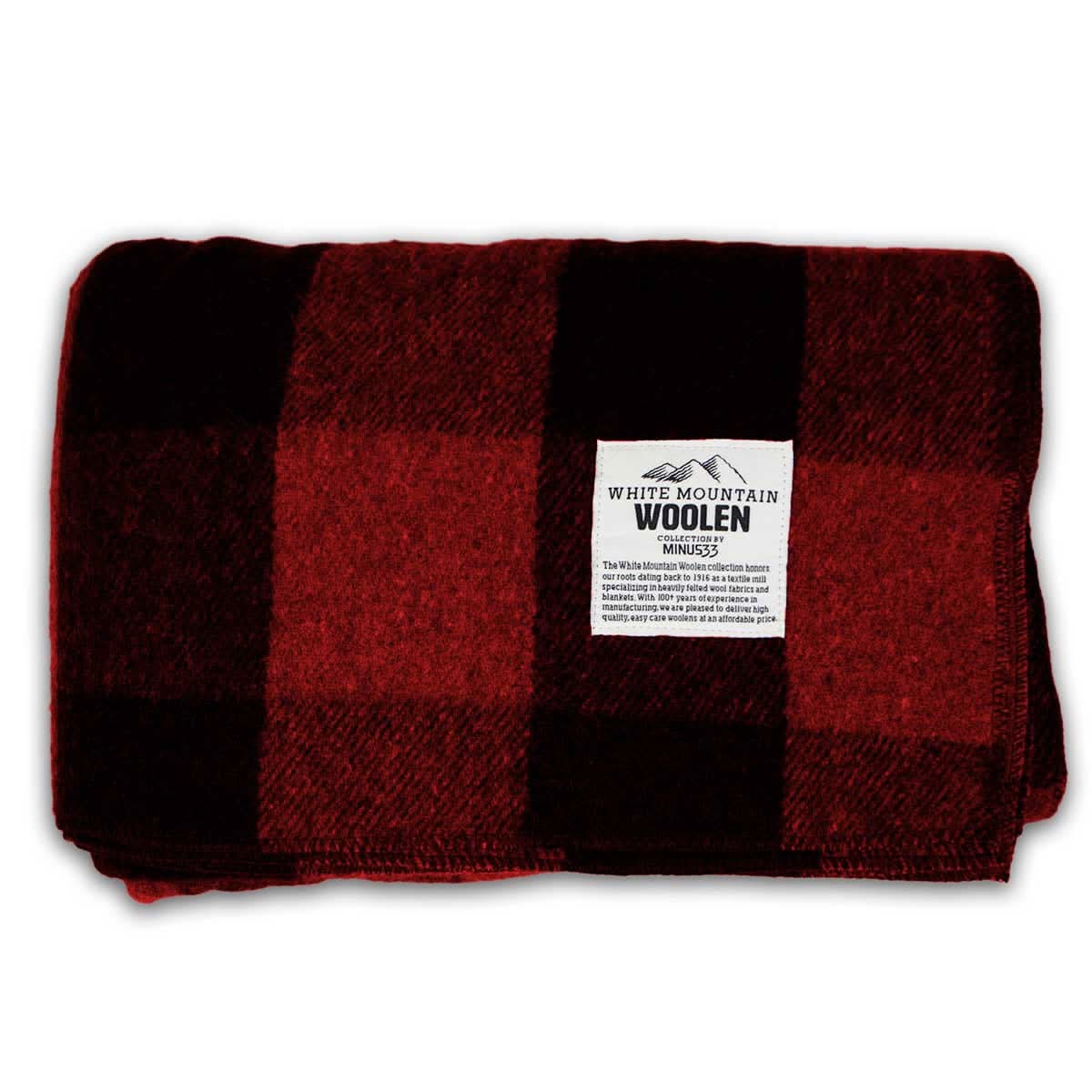 Wool Throw Blanket - White Mountain Woolen - Image 3