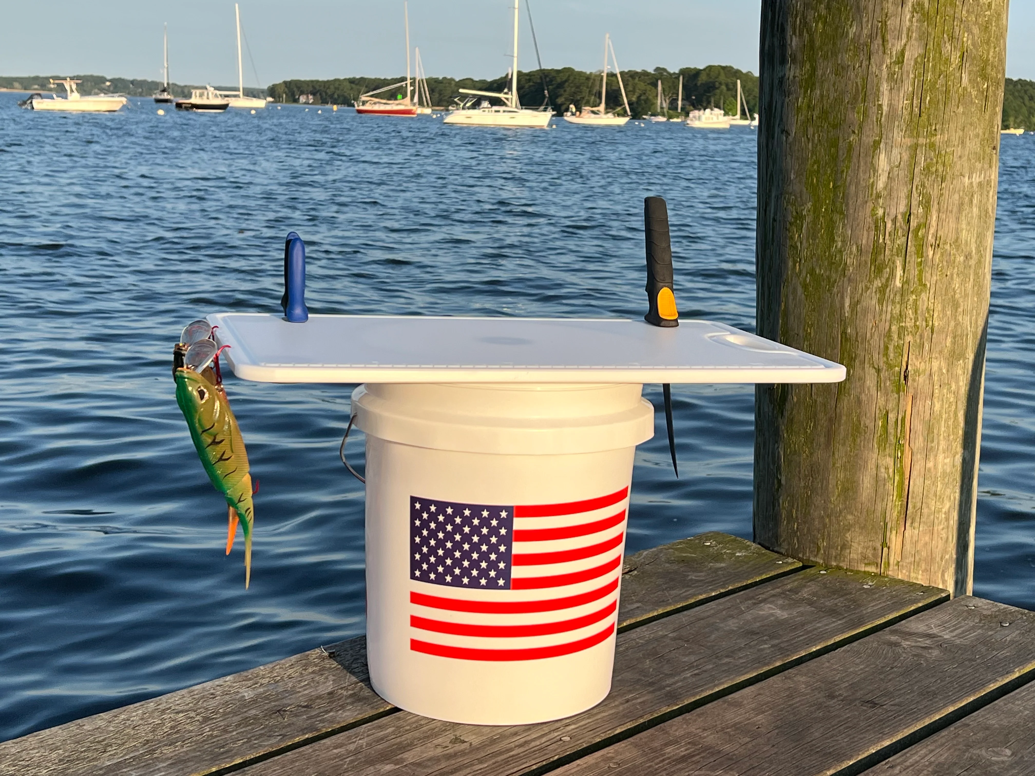 Made in the USA | Premium Bucket or Cooler Fishing Cutting Board - Image 20