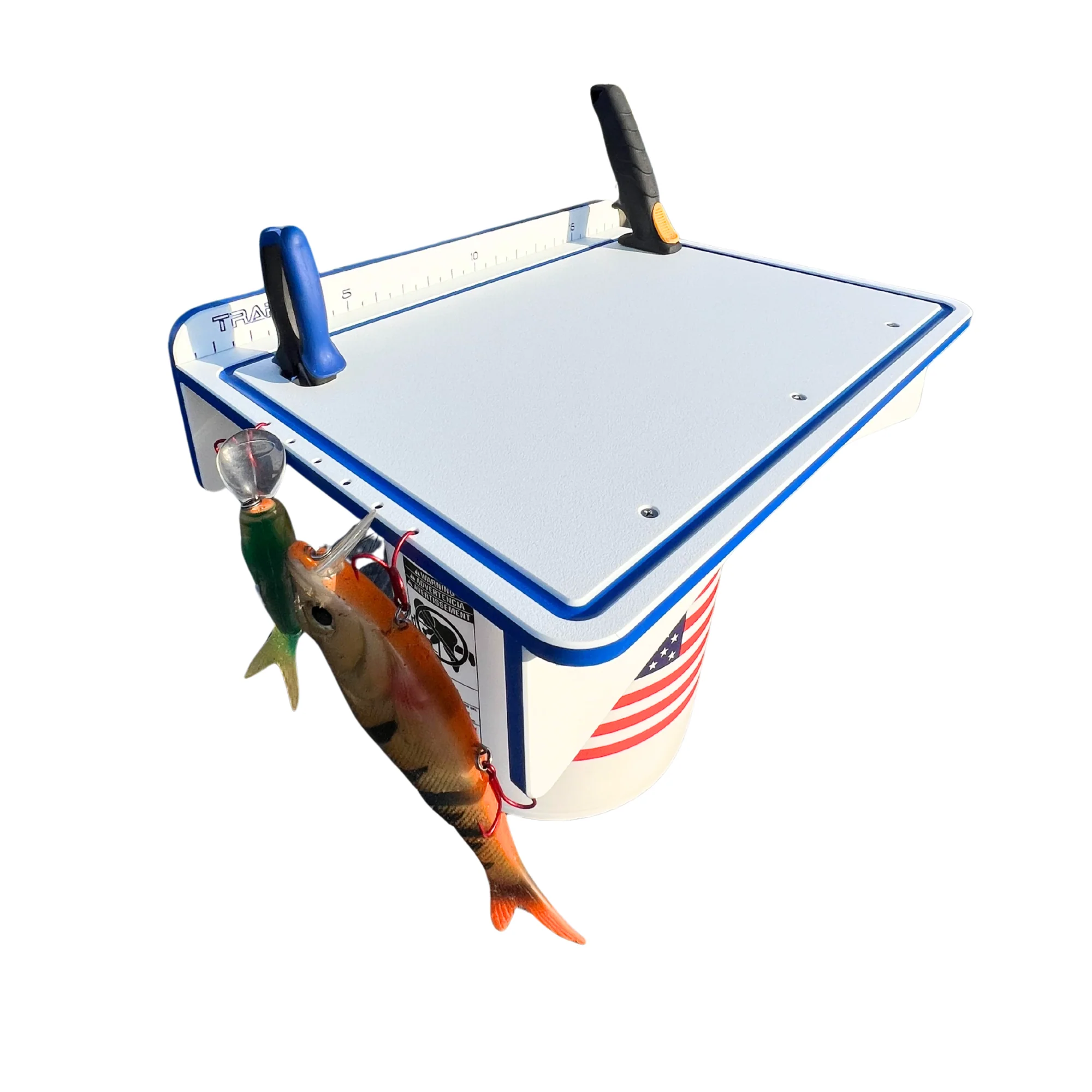 Made in the USA | Premium Single Bucket Raised 18" Fillet Table and Cutting Board - Image 29