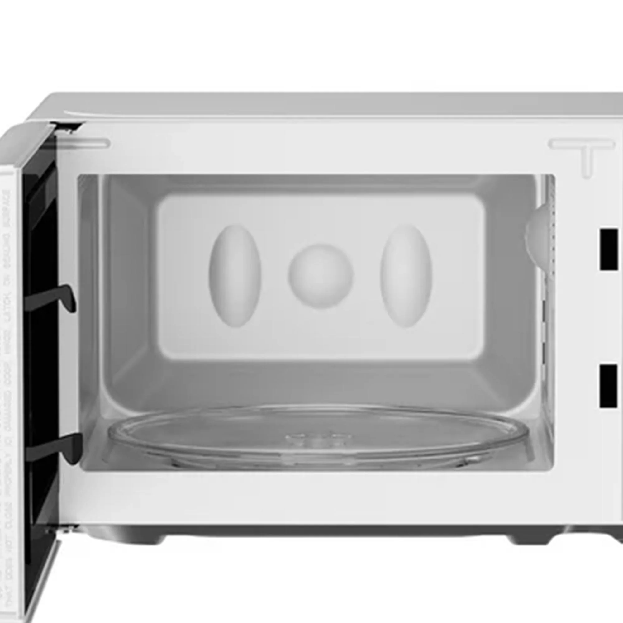 Magic Chef 0.7 Cubic Feet 700W Small Classic Retro Countertop Microwave, White - Image 9