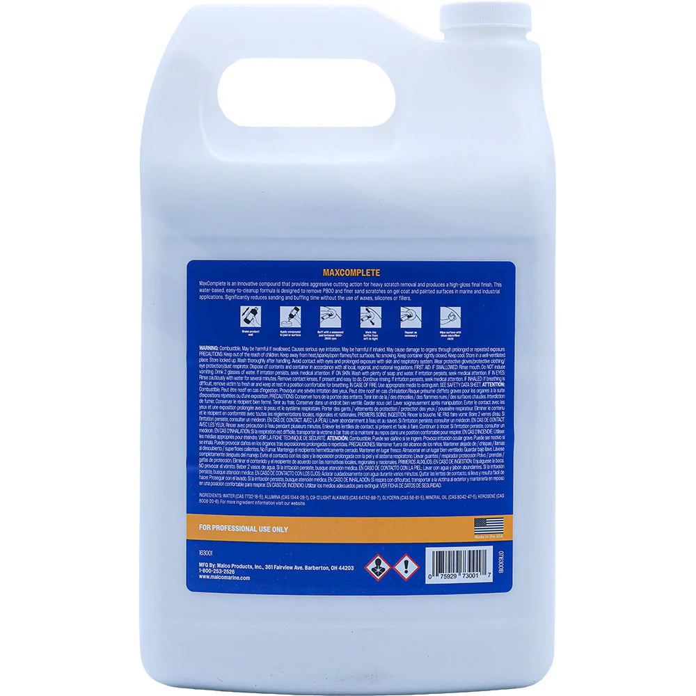 Malco MaxComplete Compound - 1 Gallon - Image 2