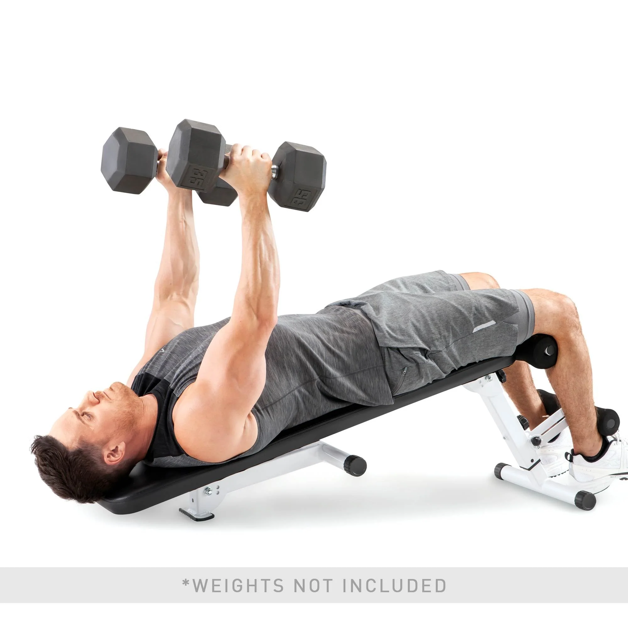 Marcy Pro Adjustable Strength and Weight Training Folding Bench for Home Gyms - Image 7