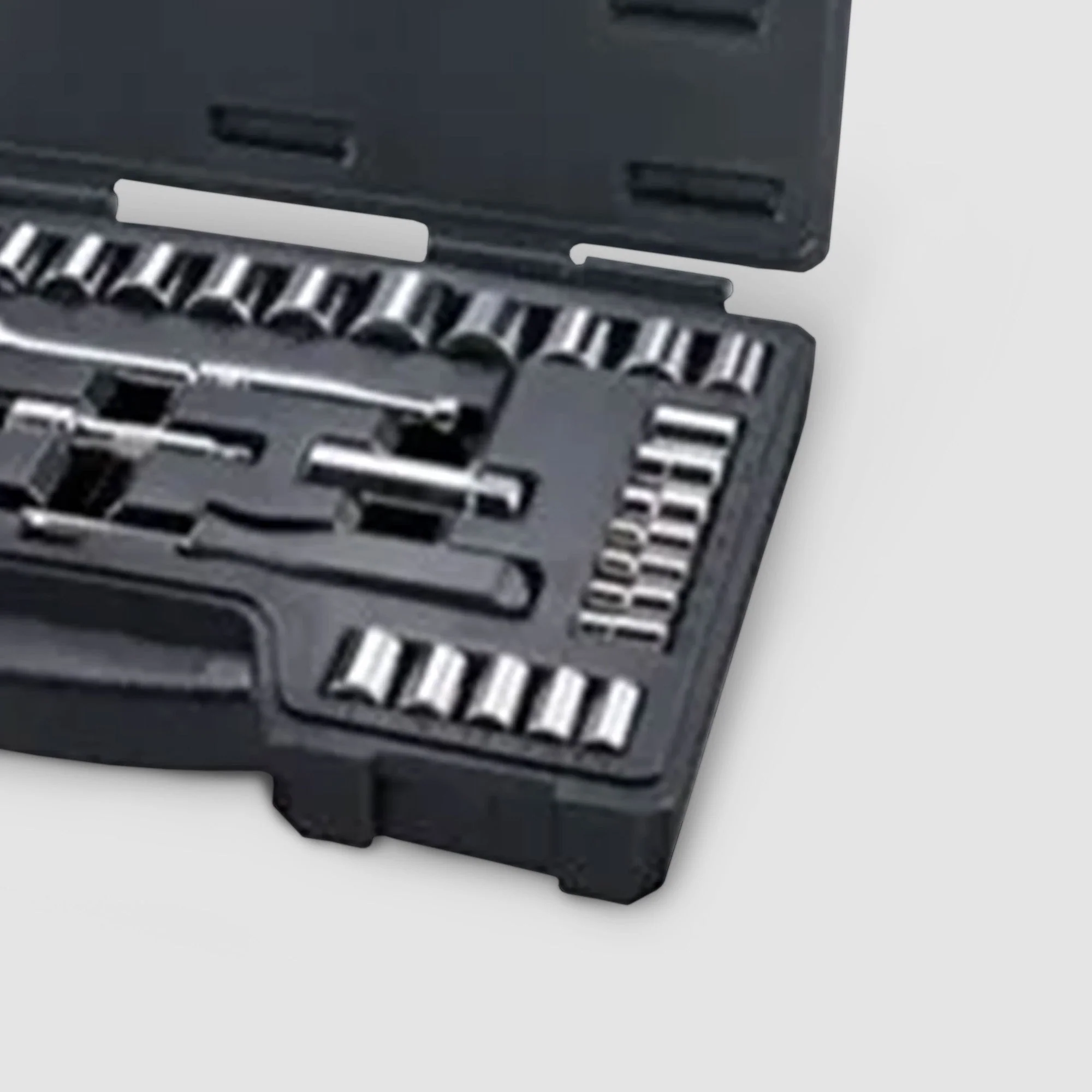 Master Mechanic 1/4 x 3/8" Drive 54 Piece Mechanic's Tool Accessory Socket Set - Image 7