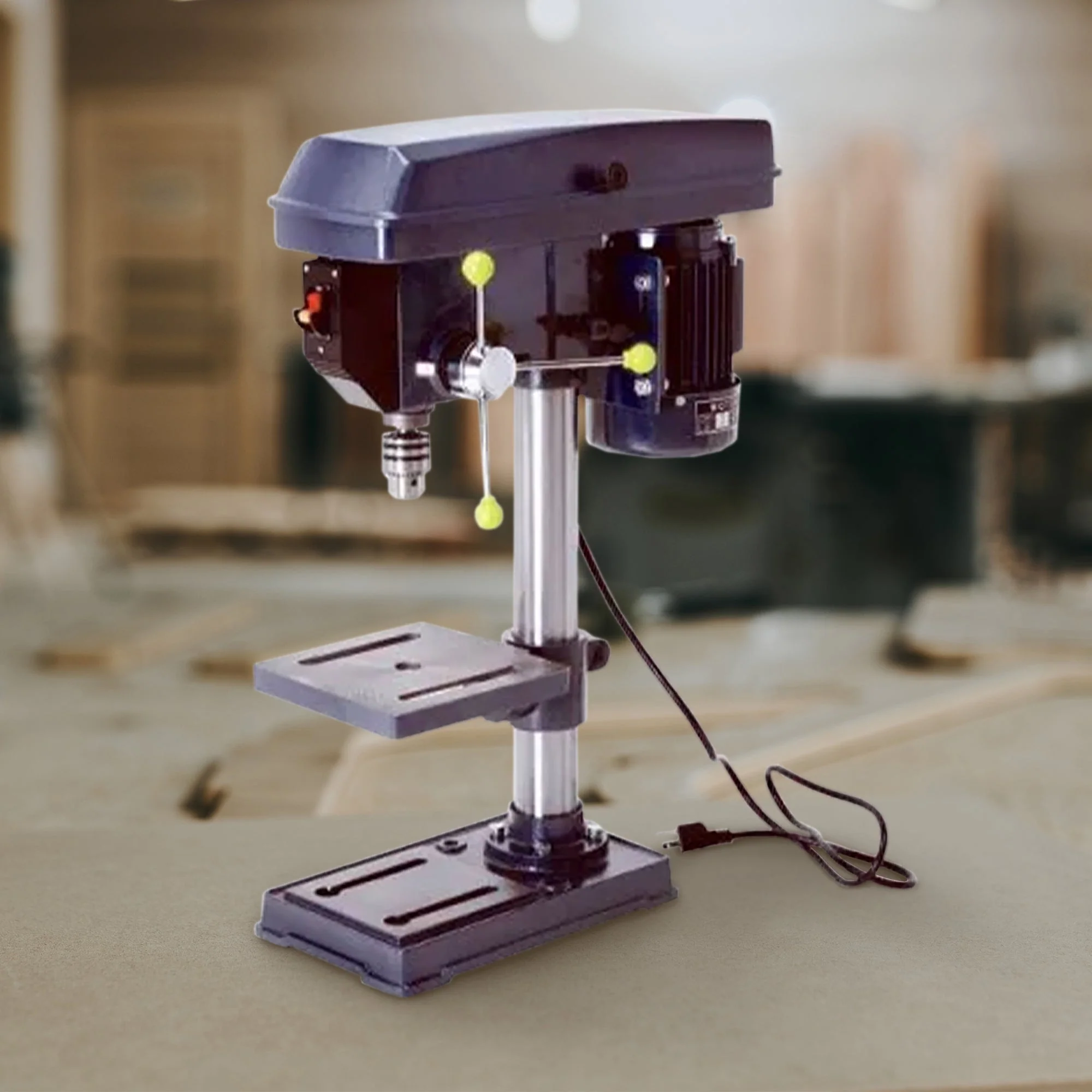 Master Mechanic 10-Inch Bench Mount Drill Press w/5 Speed 5/8 Horse Power Motor - Image 5
