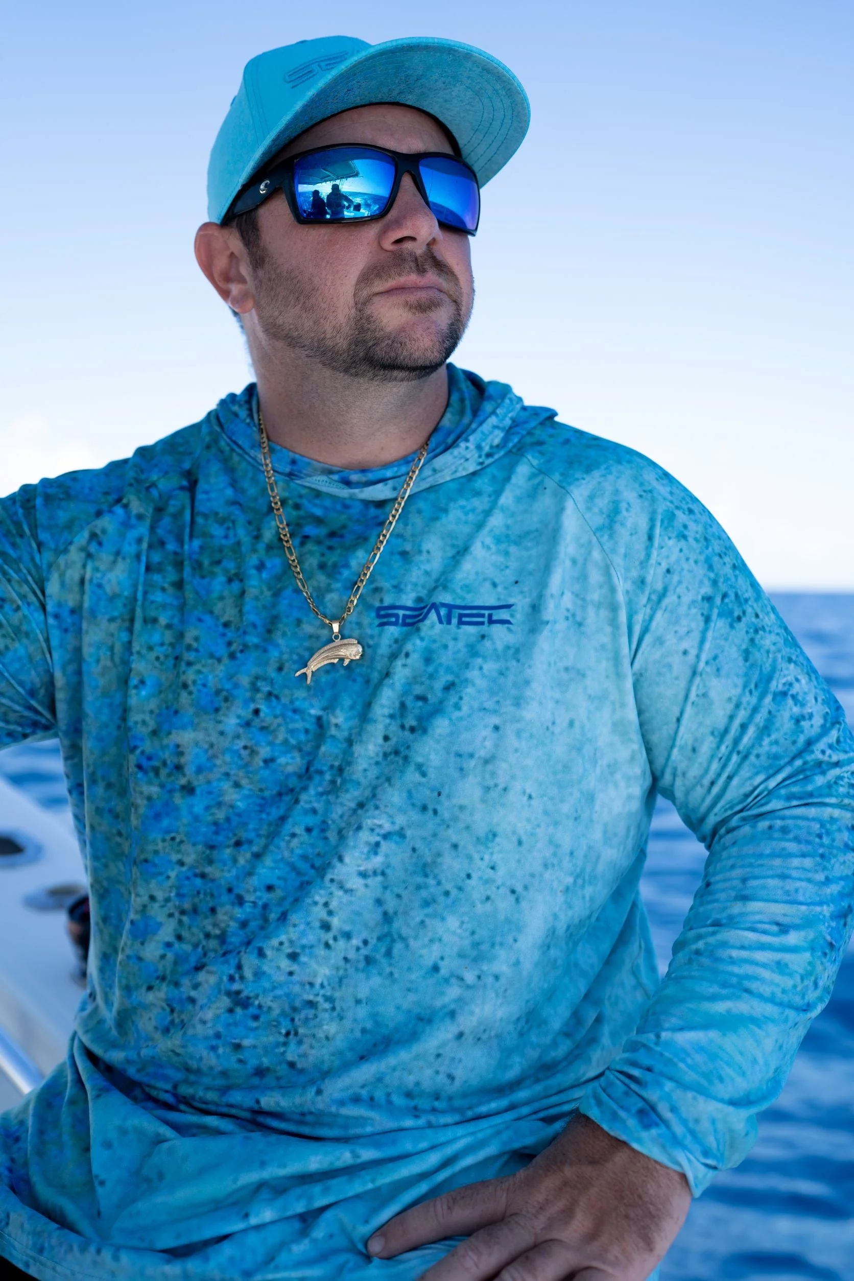 MEN'S SPORT TEC | BLUE TREVALLY | HOODED - Image 2