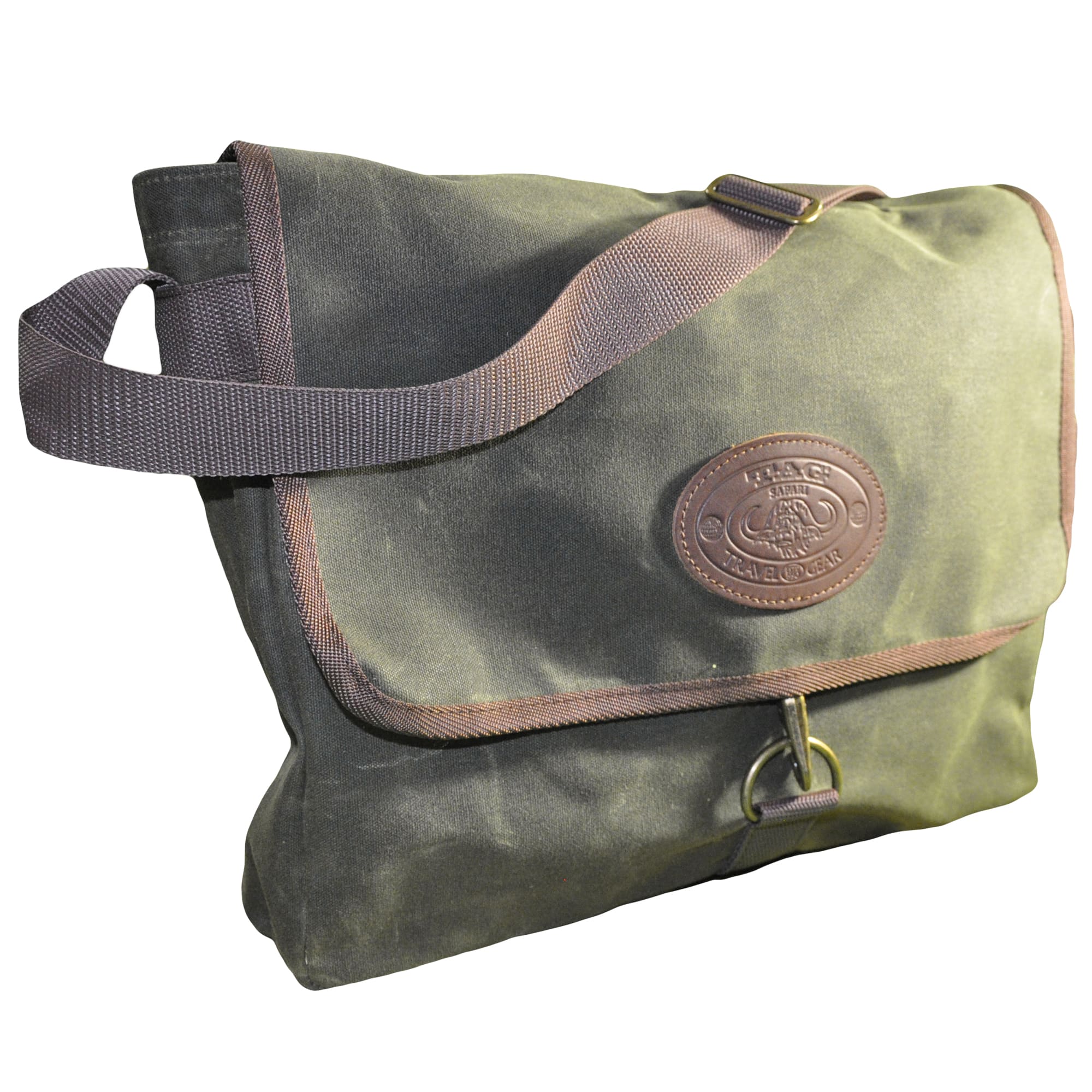 Messenger Bag - Waxed Canvas - Image 2