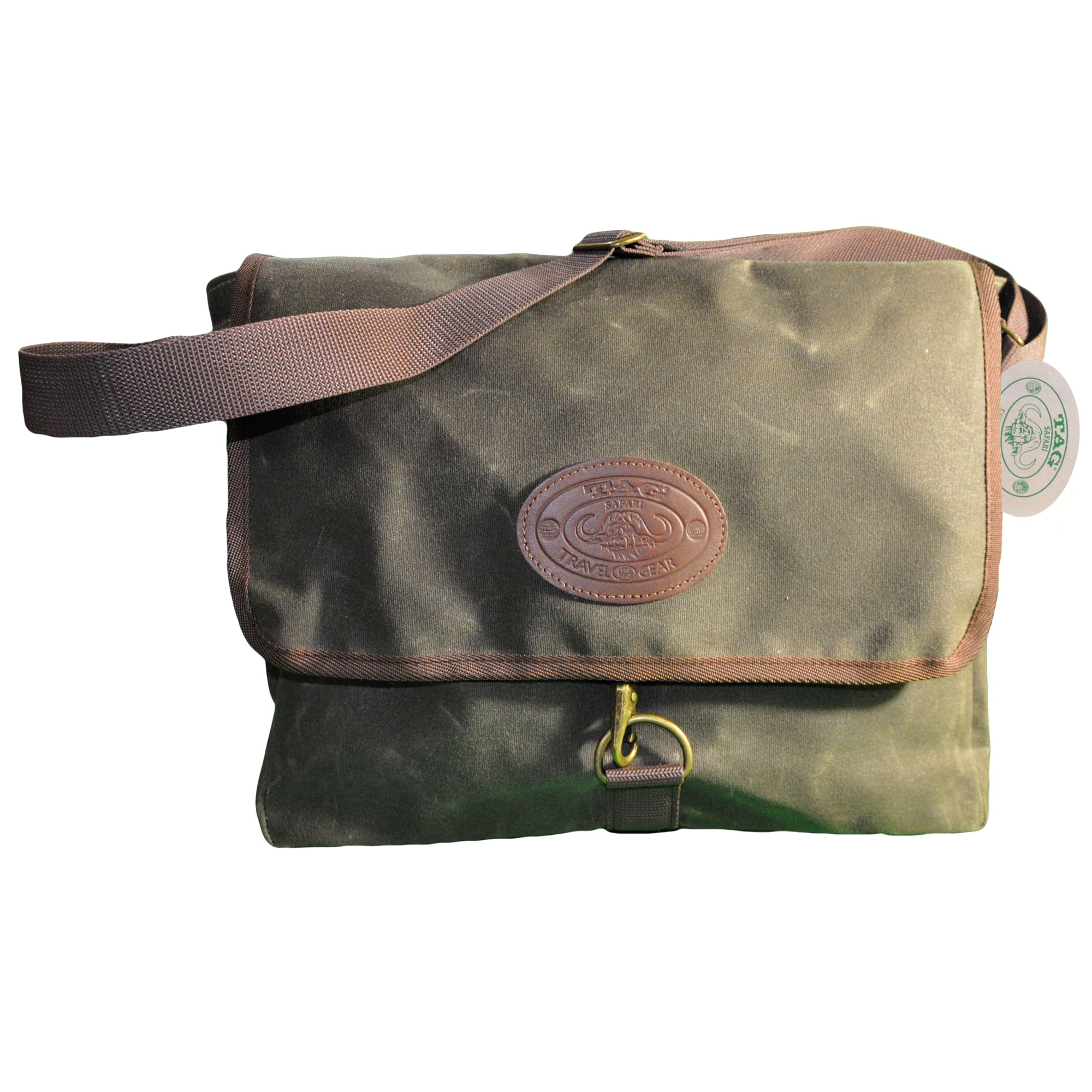 Messenger Bag - Waxed Canvas - Image 4