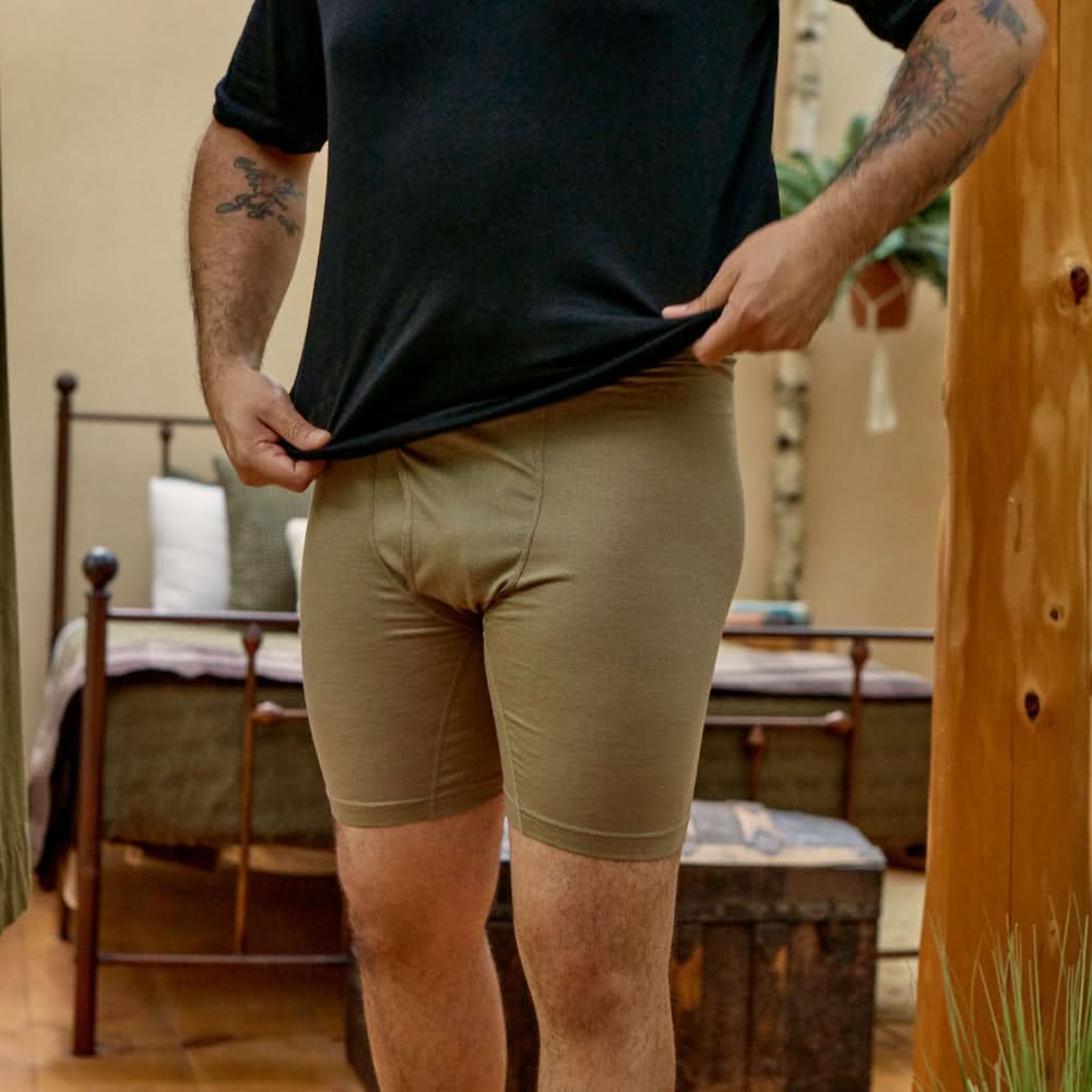 Microweight Men's Wool Boxer Briefs - Woolverino - Image 25