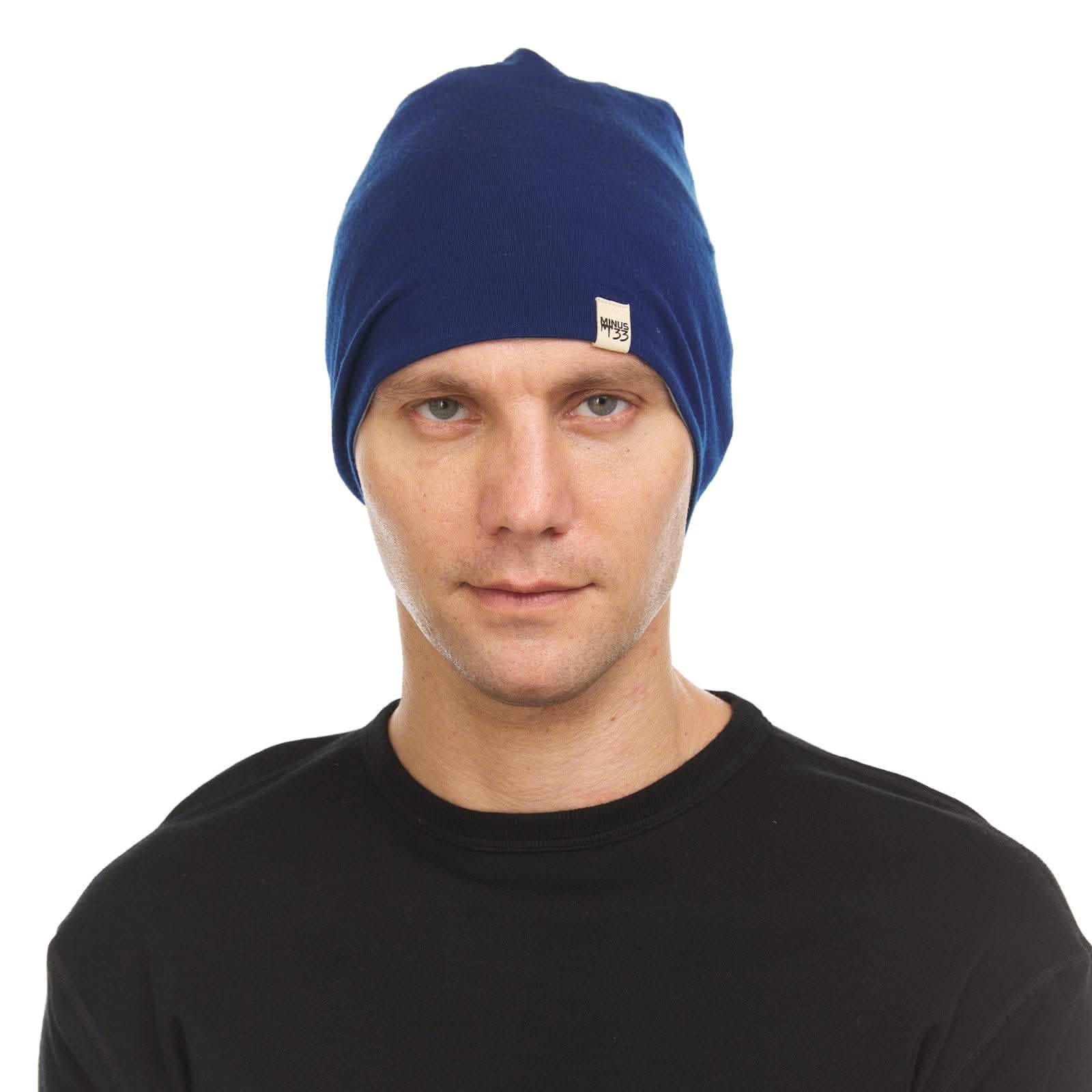 Microweight Reversible Wool Beanie - Woolverino - Image 14