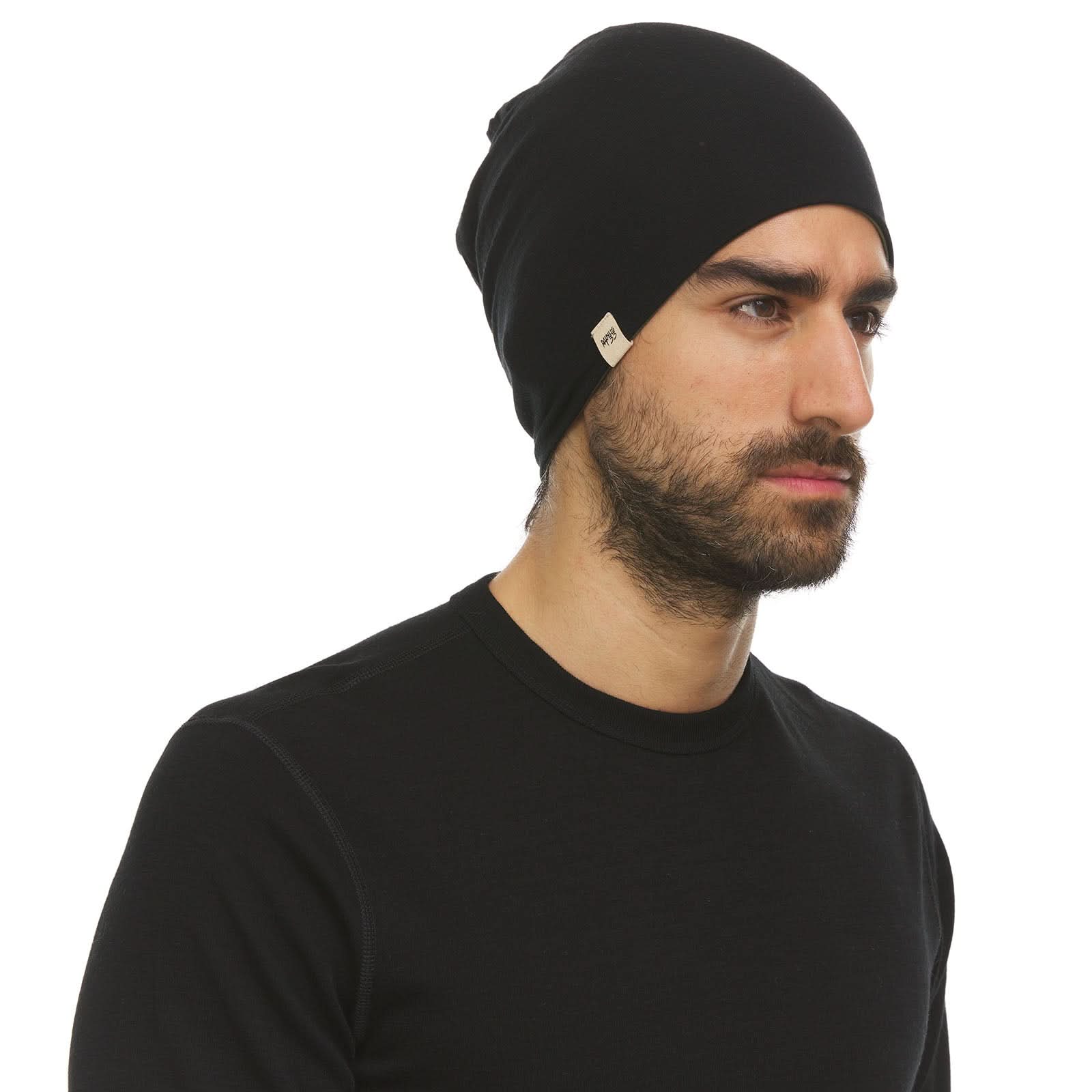 Microweight Reversible Wool Beanie - Woolverino - Image 17