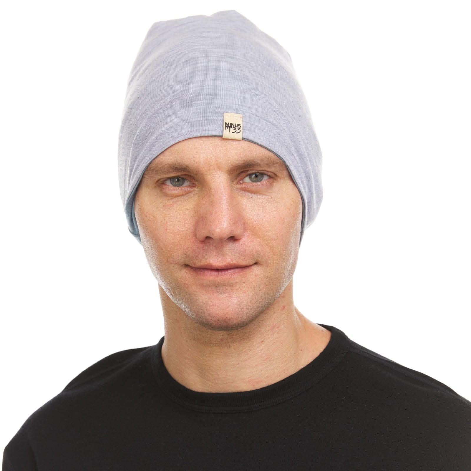 Microweight Reversible Wool Beanie - Woolverino - Image 25