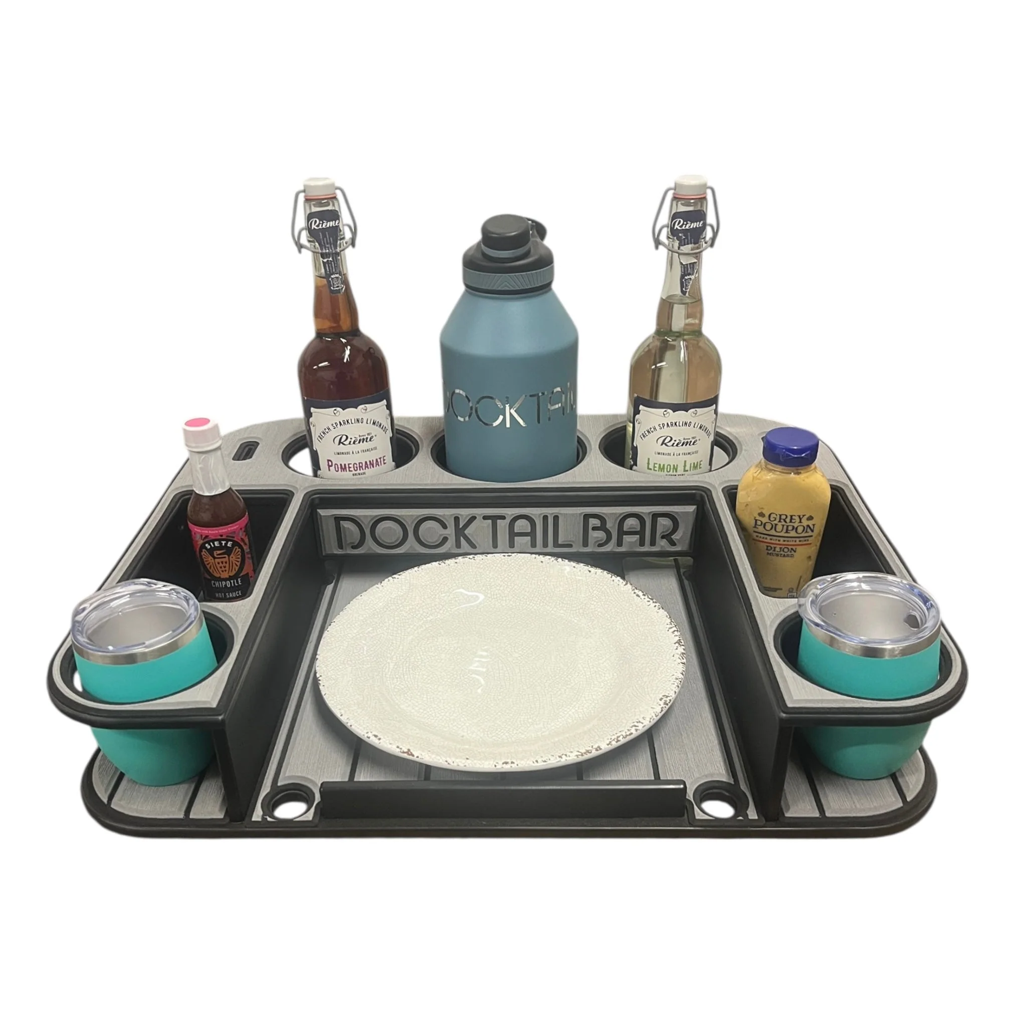 Midnight Series - Docktail Butler Boat Table - Choose Your Mount, Color & Custom Name - Image 23