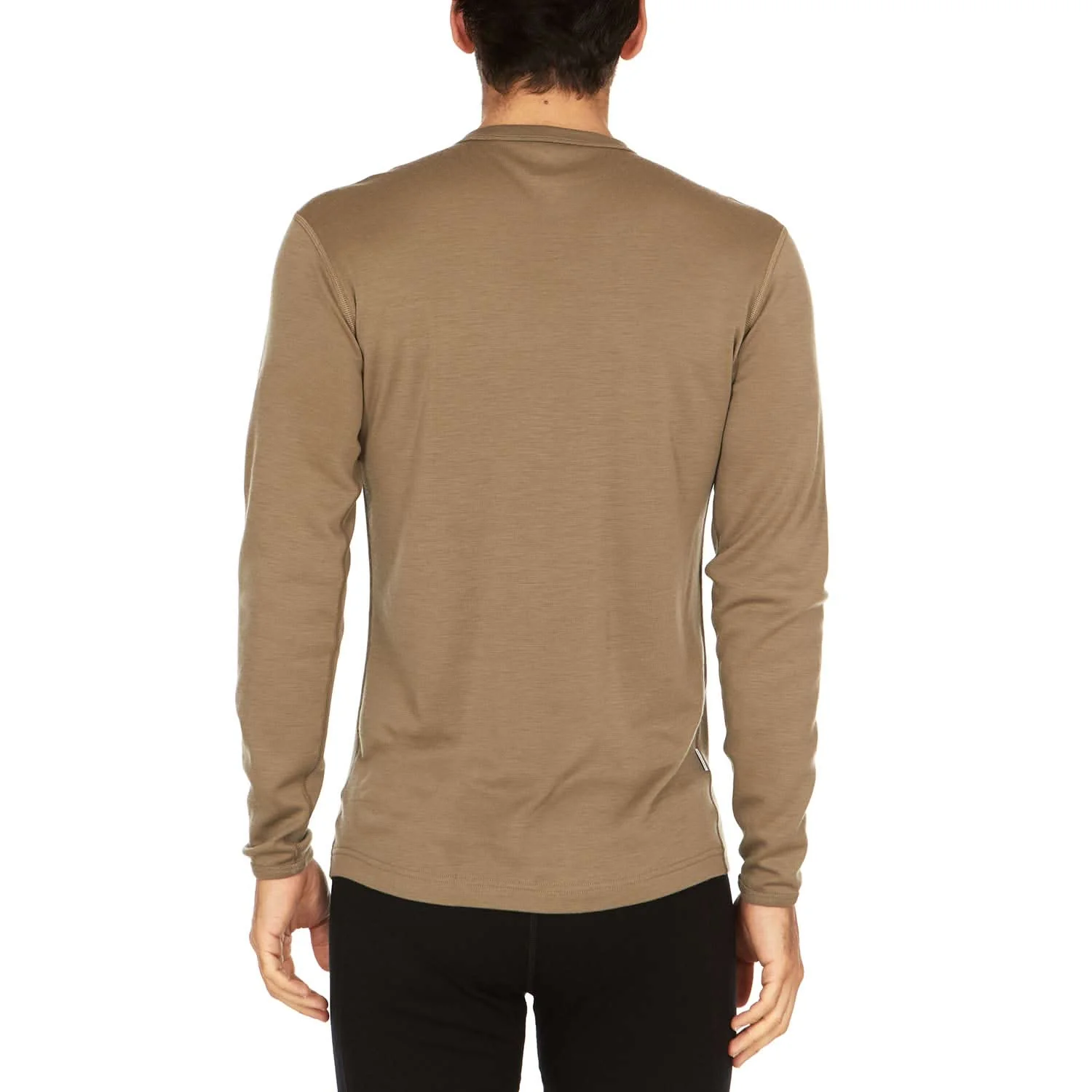 Men's Wool Thermal Top Midweight Base Layer - 100% Merino Wool - Image 33