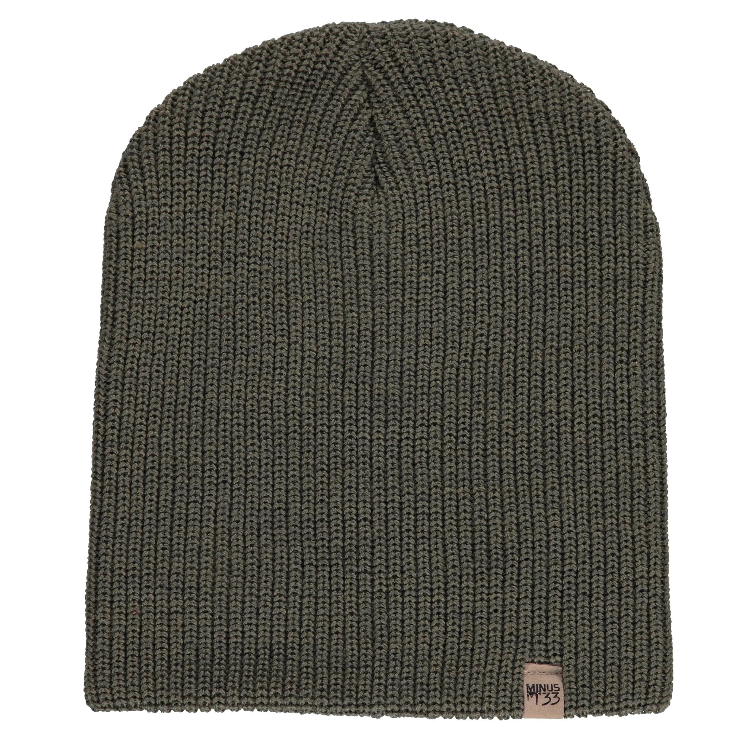 Midweight Knit Wool Beanie - 100% Merino Wool - Image 39