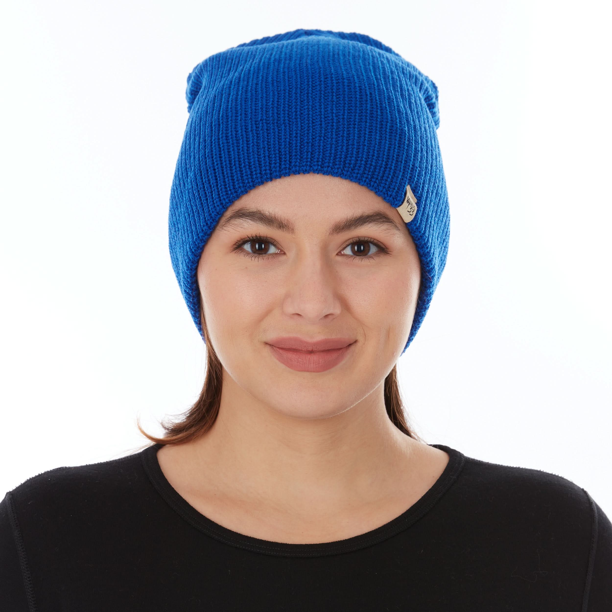 Midweight Knit Wool Beanie - 100% Merino Wool - Image 54