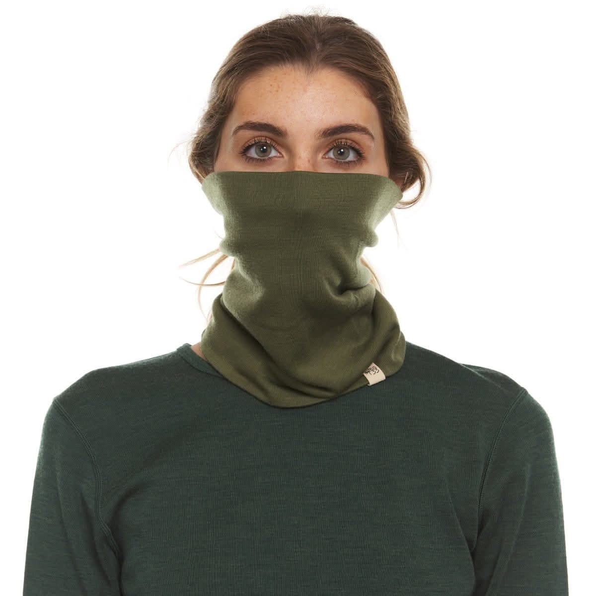 Midweight Wool Neck Gaiter - 100% Merino Wool - Image 14