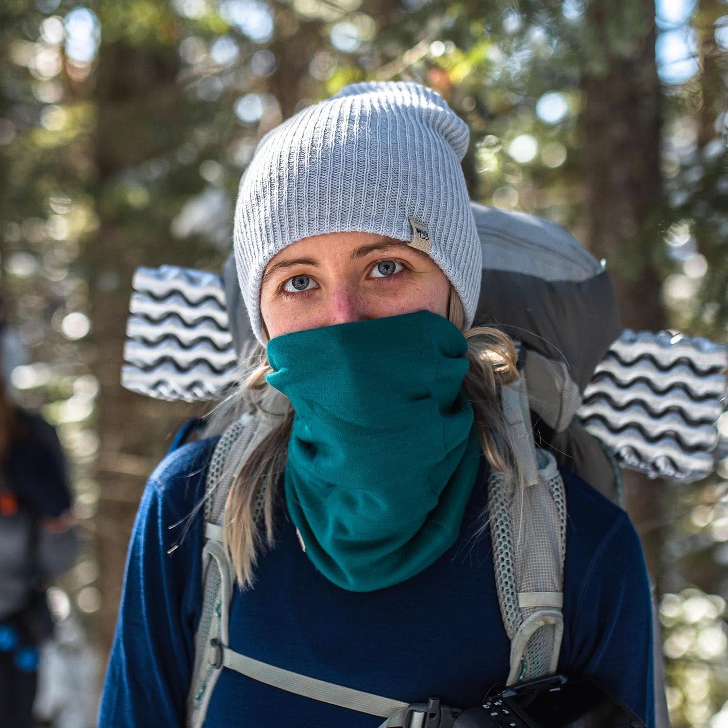 Midweight Wool Neck Gaiter - 100% Merino Wool - Image 94