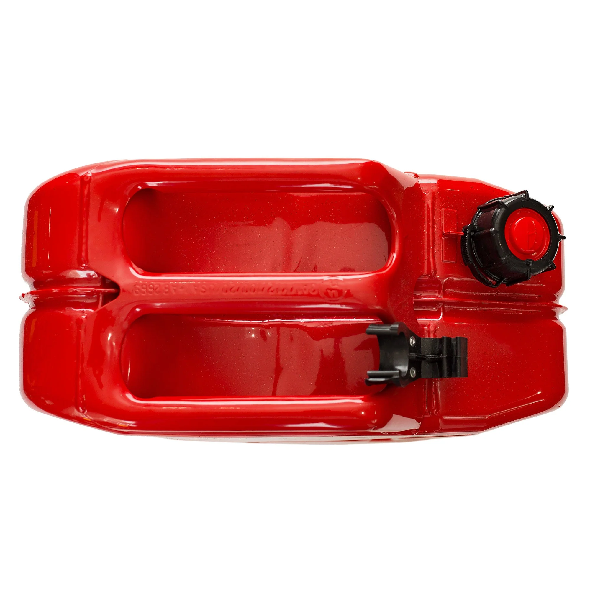 Midwest Can Company 5-Gallon Durable Metal Gas Can with Quick Flow Spout, Red - Image 5