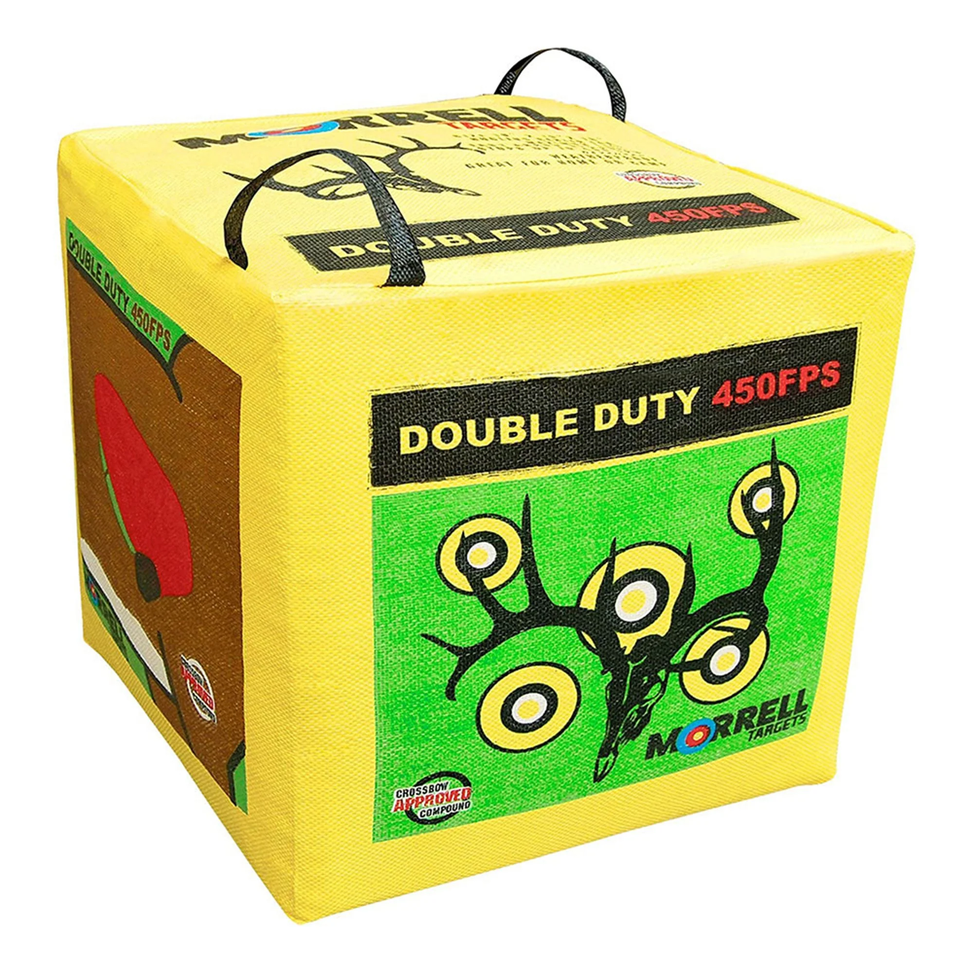 Morrell Double Duty 450 FPS 4 Sided Cube Field Point Archery Bag Target, 4 Pack - Image 2