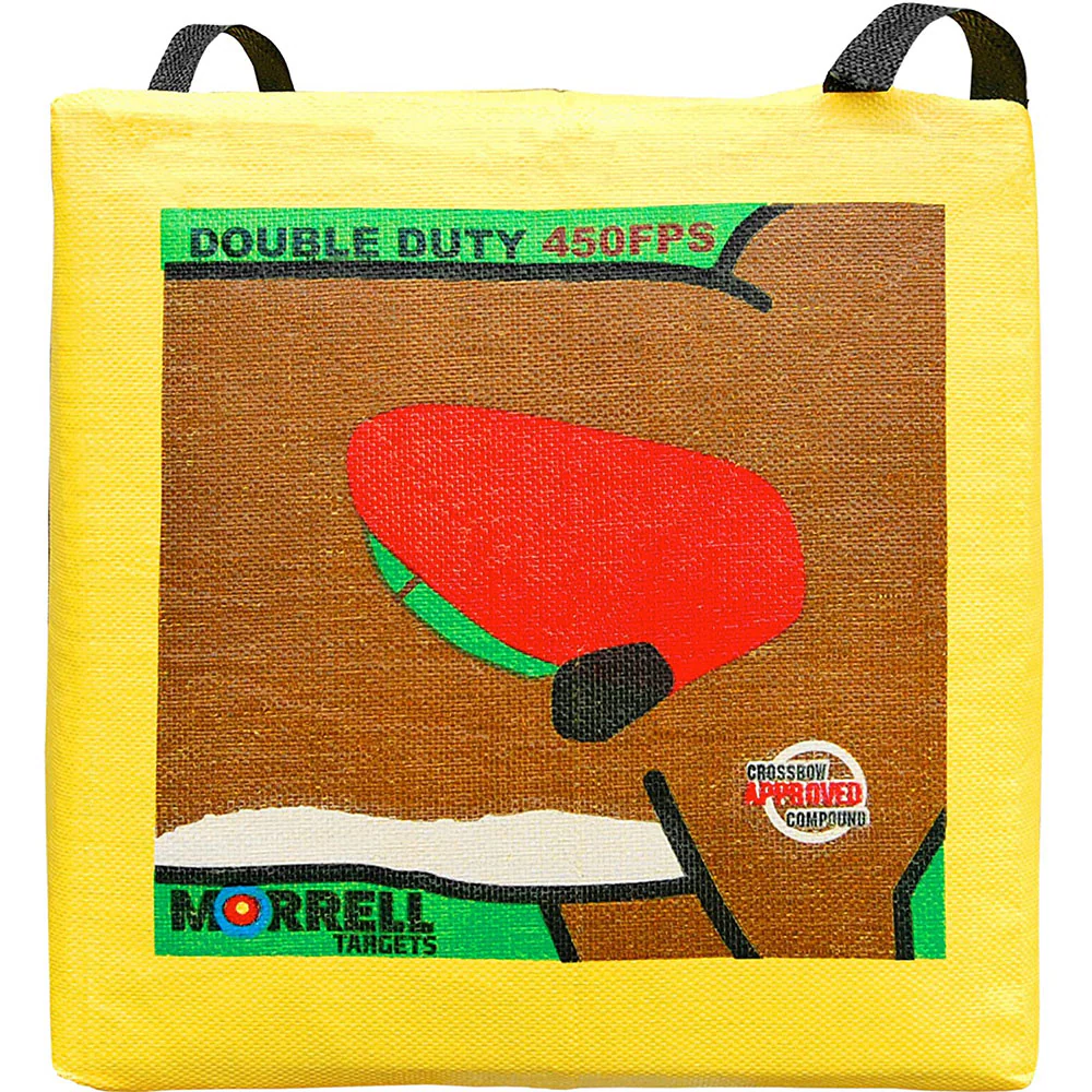 Morrell Double Duty 450 FPS 4 Sided Cube Field Point Archery Bag w/ Target Stand - Image 6