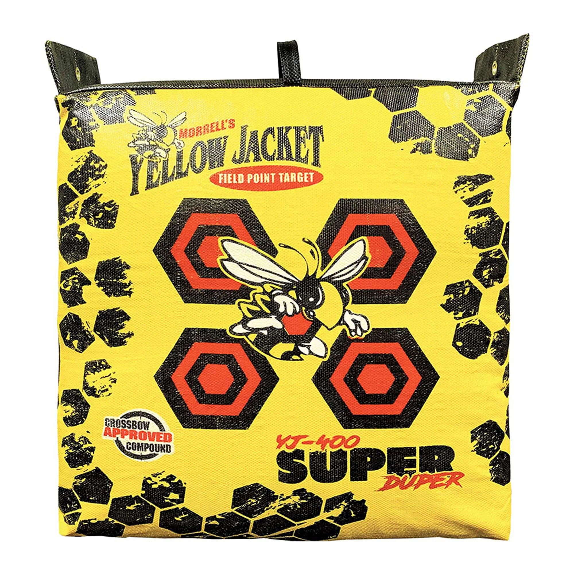 Morrell Super Duper Archery Bag Targets for High-Speed Bows, 4 Pack, Yellow - Image 2