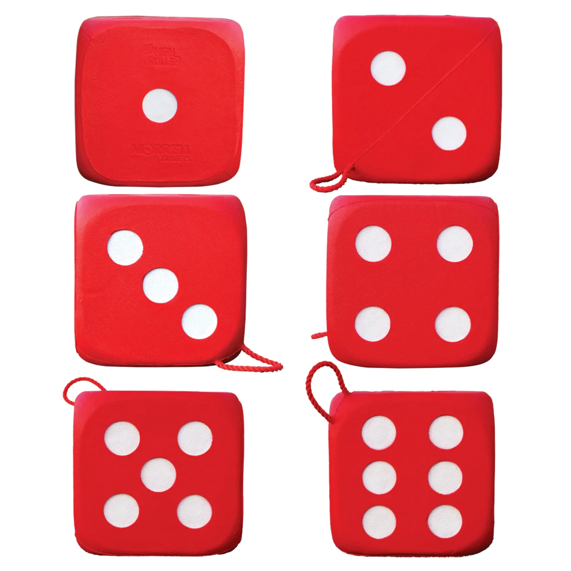 Morrell Targets High Roller Foam 6 Sided 21 Combo Archery Target, 3 Pack, Red - Image 11
