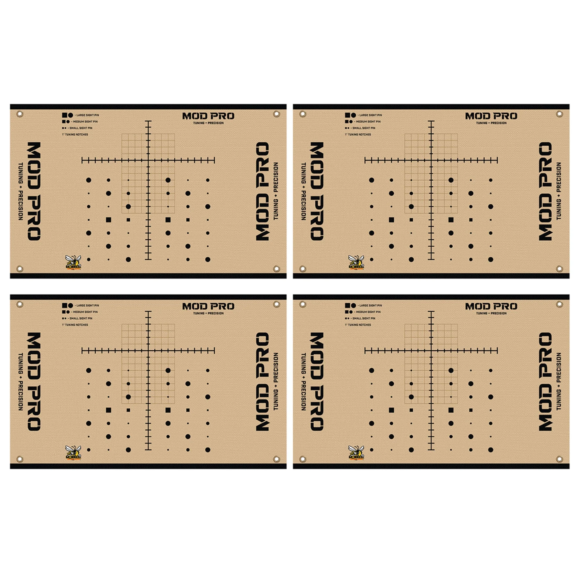 Morrell Yellow Jacket MOD Pro Polypropylene for MOD Pro Archery Target, 4 Pack