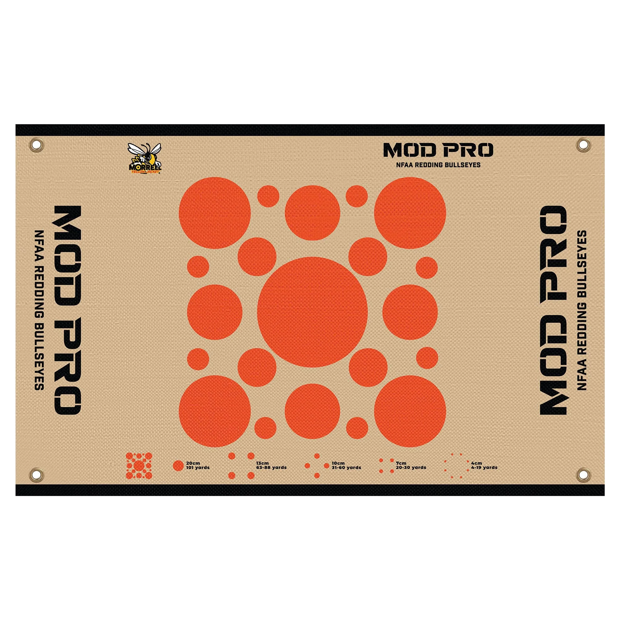 Morrell Yellow Jacket MOD Pro Redding NFAA Bullseyes Wrap w/ Hook & Loop, 2 Pack - Image 2