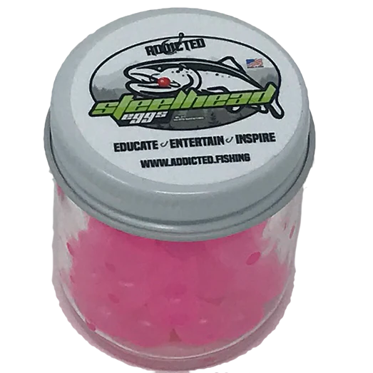 Nail Polish Pink Trout & Steelhead Rubber Eggs - Image 4