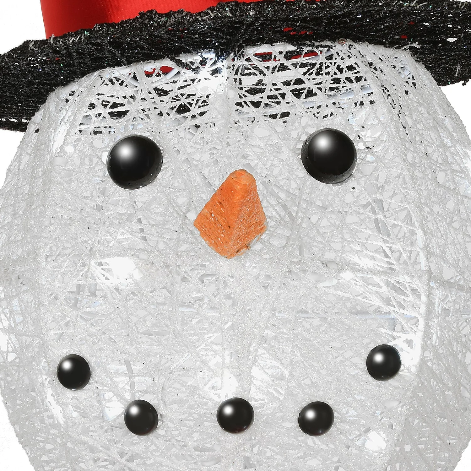 National Tree Company 36 Inch Prelit Christmas Snowman Decoration w/ LED Lights - Image 4