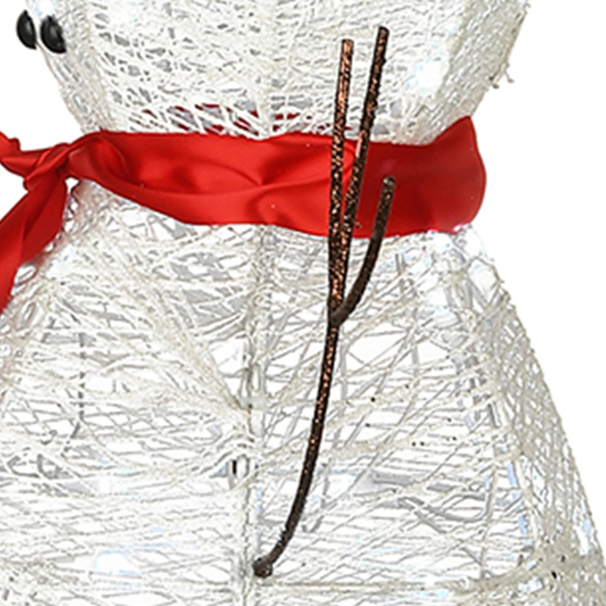 National Tree Company 36 Inch Prelit Christmas Snowman Decoration w/ LED Lights - Image 6