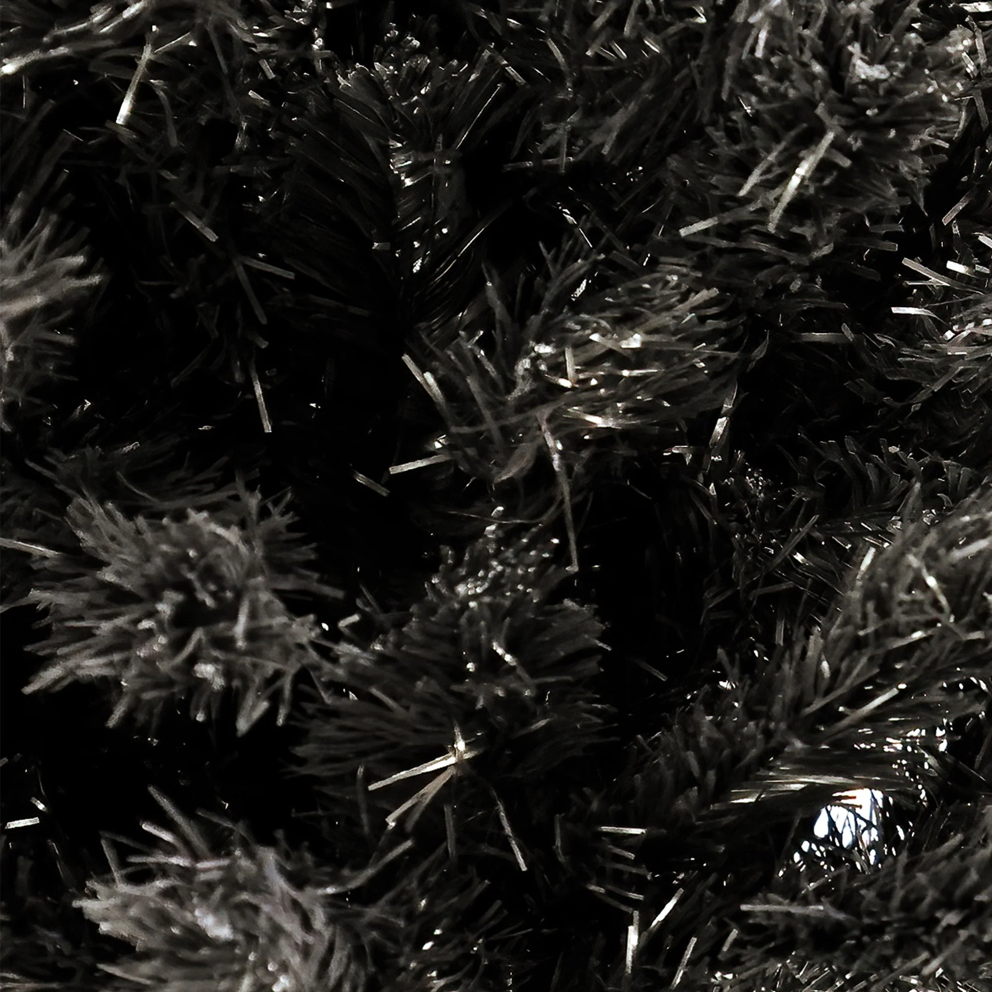 National Tree Company 4 Foot Full Unlit Artificial Christmas Holiday Tree, Black - Image 4
