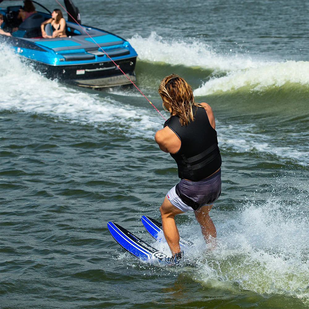 O'Brien Watersports 2191120 Adult 68 inches Celebrity Water skis, Blue and Black - Image 9