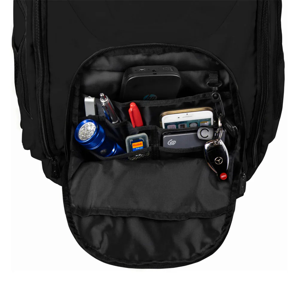 Odyssey BPBACKTRAKXL Backtrak Digital Gear DJ Laptop Travel Backpack Bag, Black - Image 6