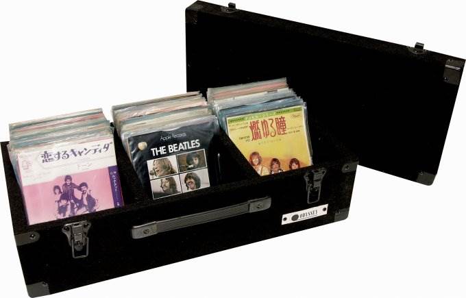 Odyssey C45200 3-Row Carpeted Storage DJ Cases Hold 400 45Rpm Vinyl Records, Set of 2 - Image 2