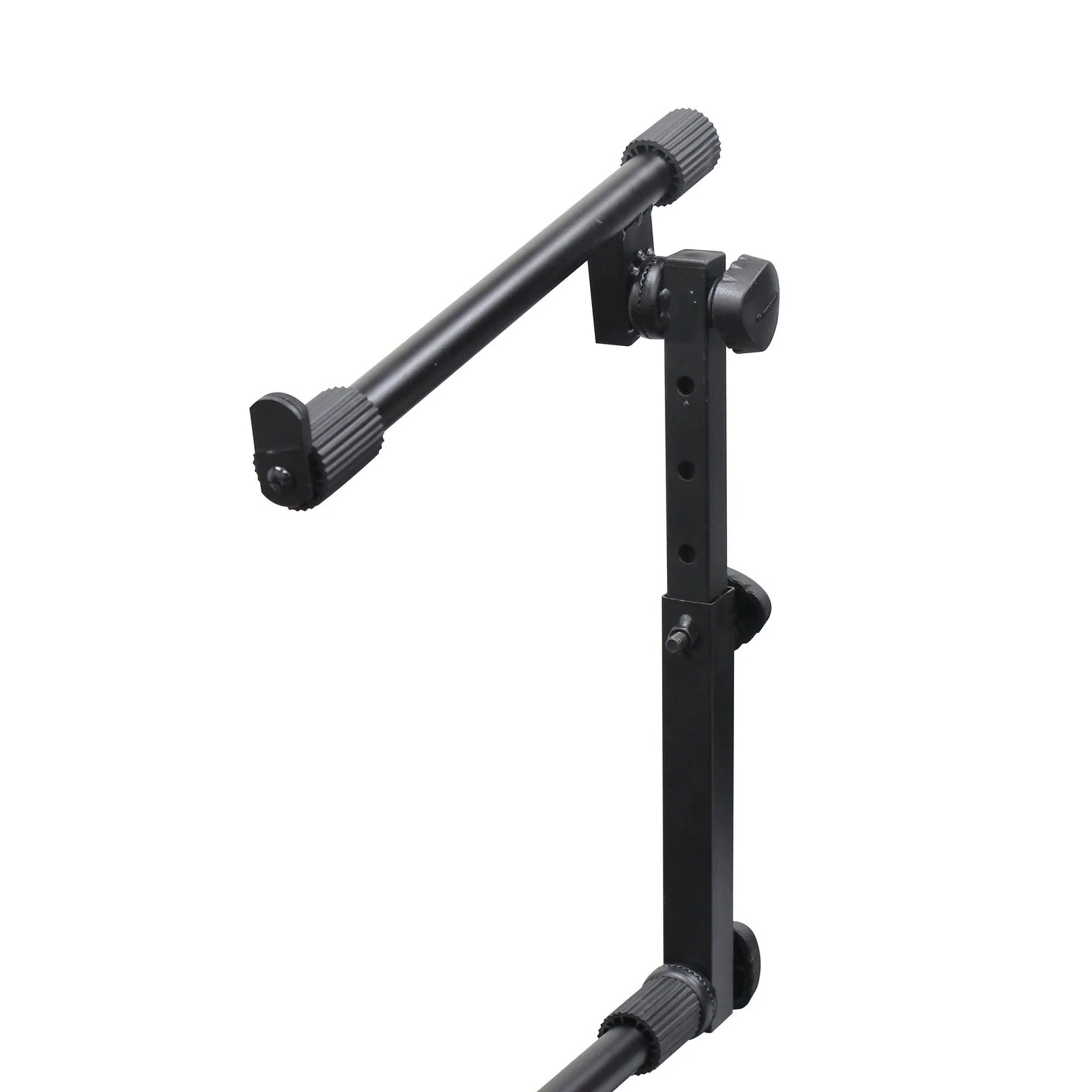 Odyssey Case 2 Tier DJ X Stand Combo Pack with Mic Boom and Top Shelf, Black - Image 5