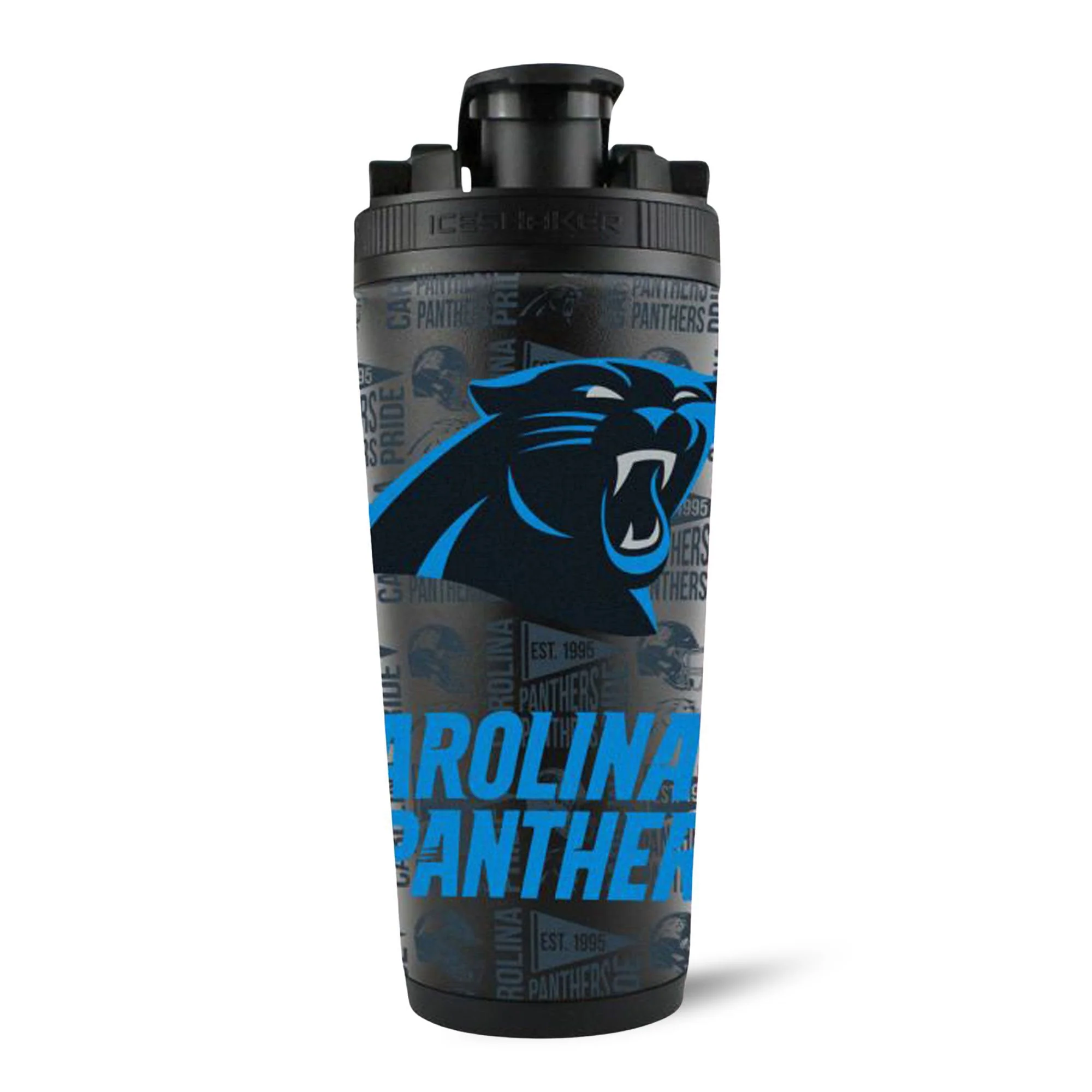 Officially Licensed Carolina Panthers 26oz Ice Shaker - Image 16