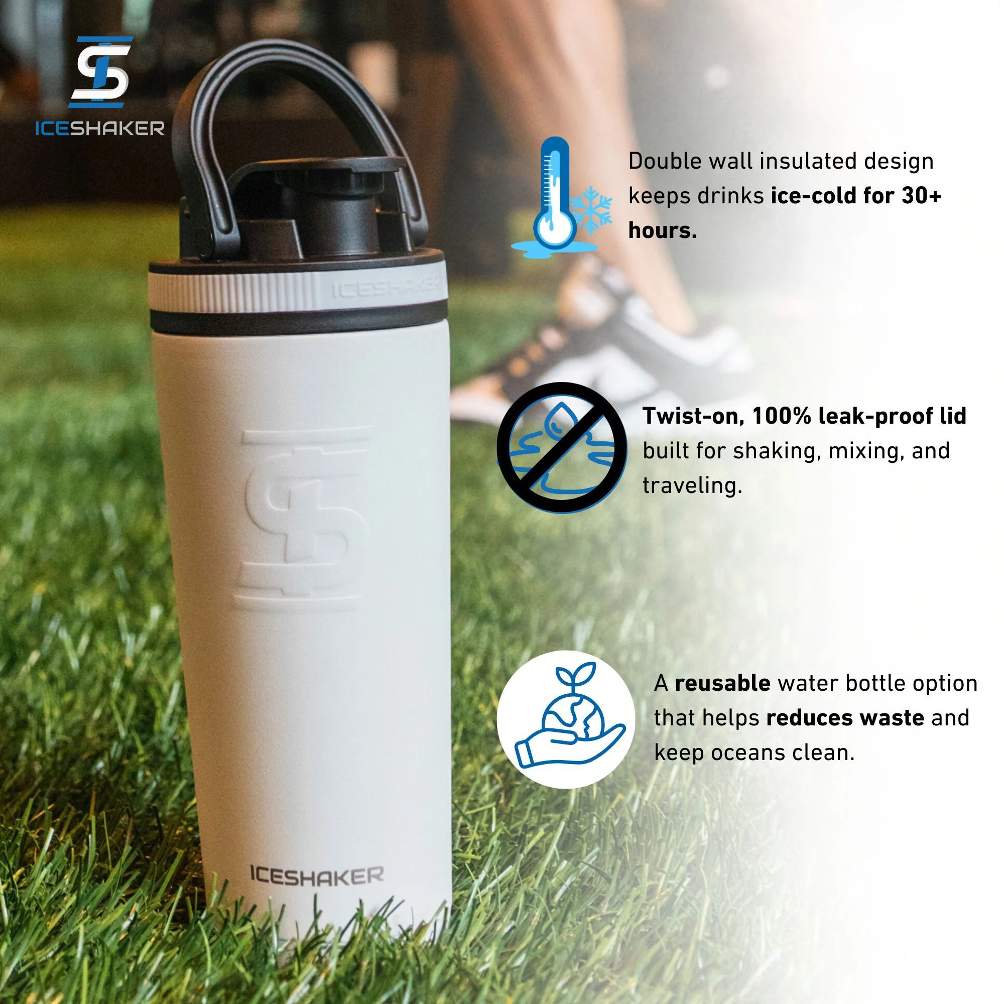Officially Licensed Chicago White Sox 26oz Ice Shaker - Image 10