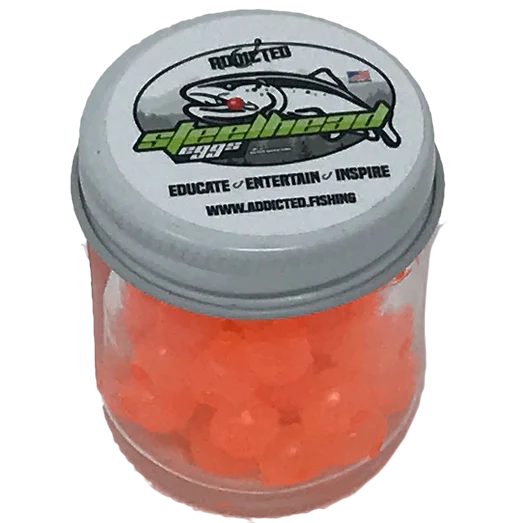 Orange Pearl Trout & Steelhead Rubber Eggs - Image 4