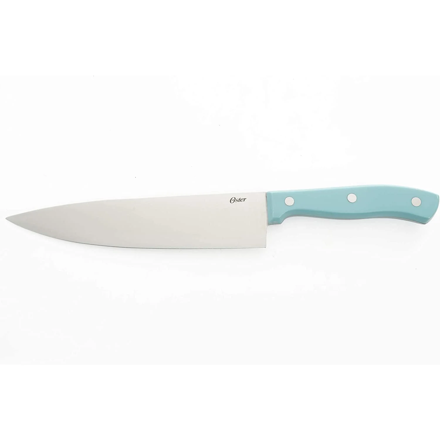 Oster Evansville 14 Piece Stainless Steel Kitchen Knife Cutlery Set, Turquoise - Image 5