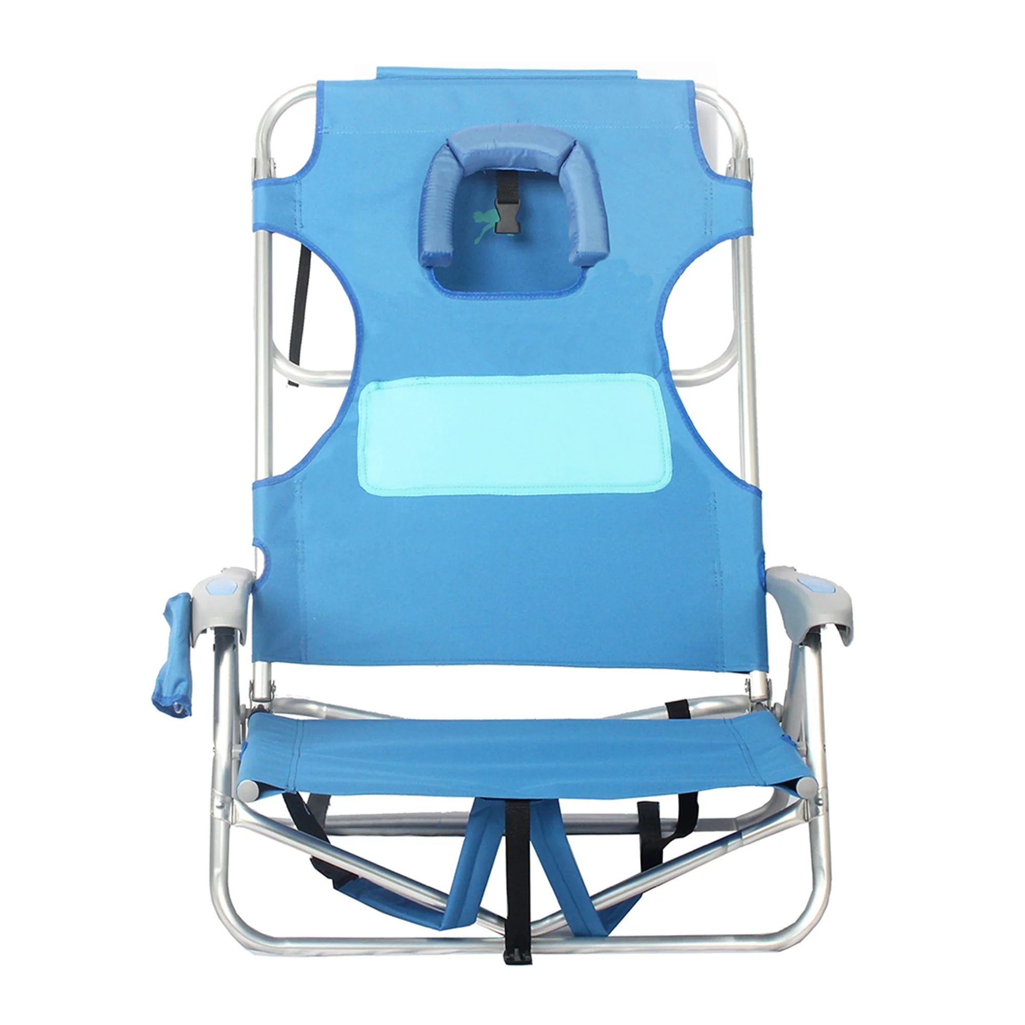 Ostrich Ladies Comfort Lounger Face Down Chair & On Your Back Beach Chair, Blue - Image 12