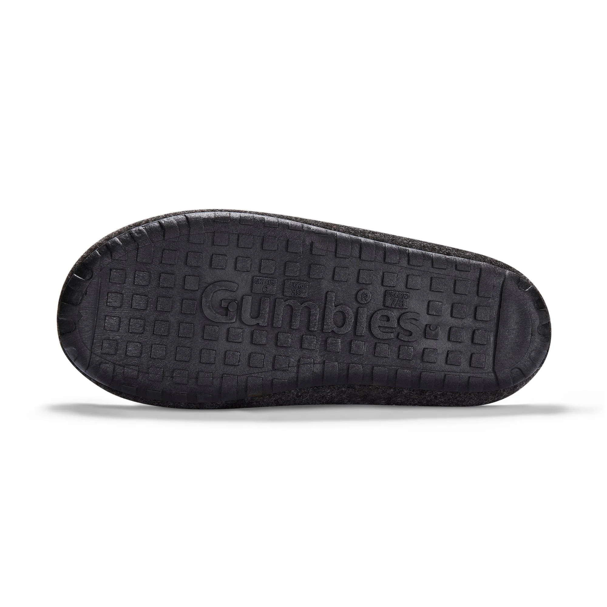 Outback Slippers - Women's - Charcoal & Red - Image 8