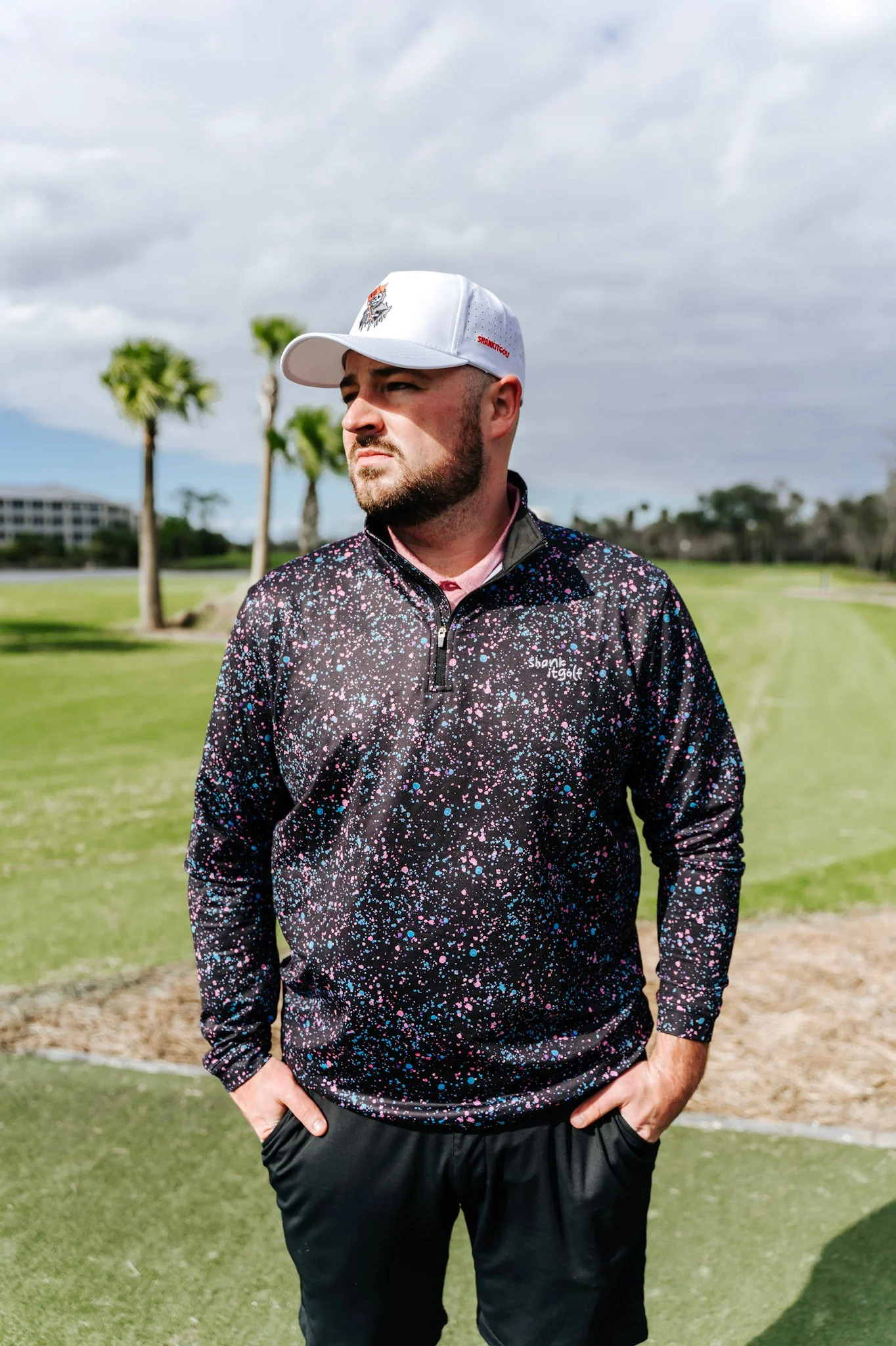 Paint Splatter Quarter Zip - Image 5